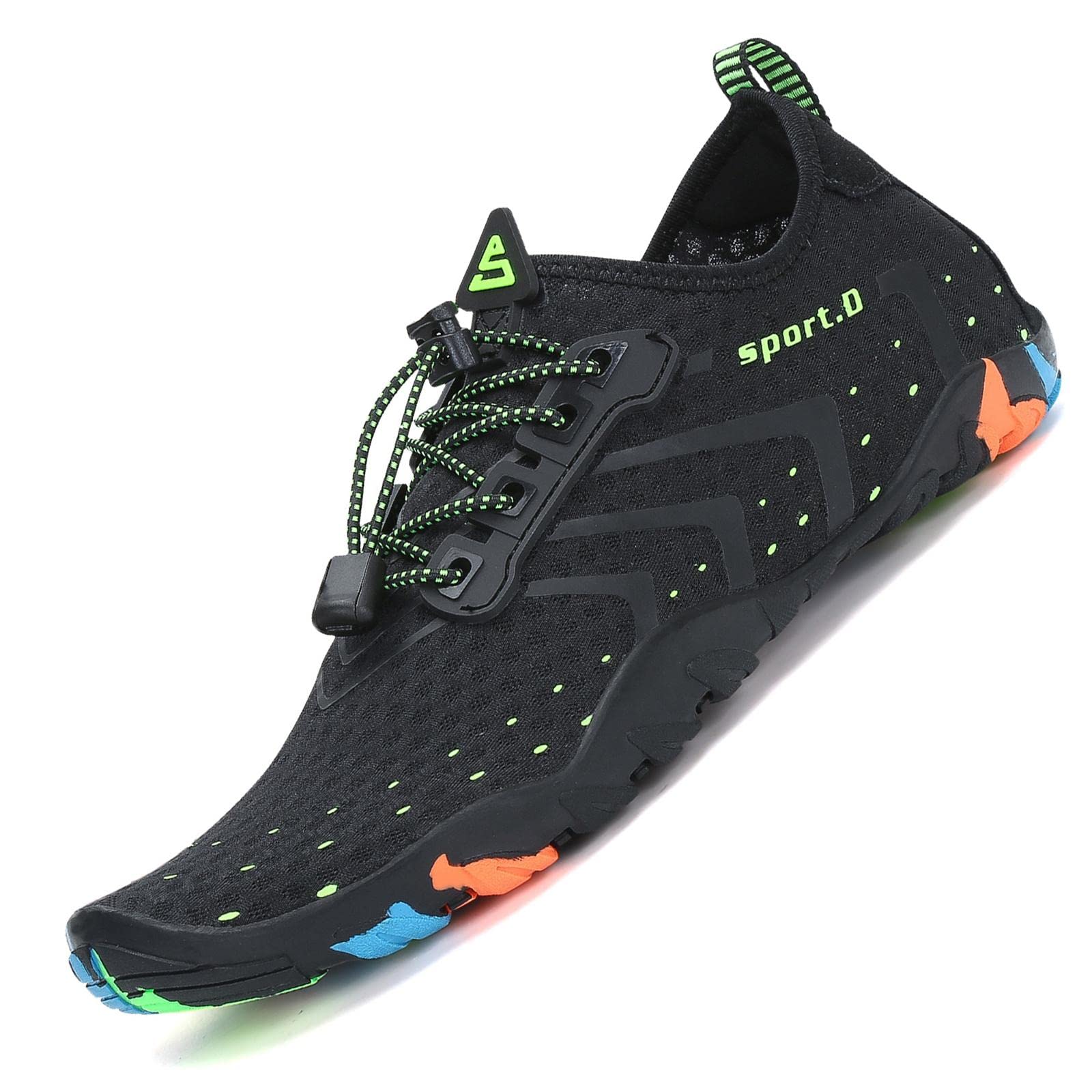 Men's & Women's Quick Dry Water Shoes - Barefoot Aqua Shoes for Swimming, Diving, Surfing, Beach Walking & Yoga | Lightweight & Comfortable for Pool, Ocean & Water Sports