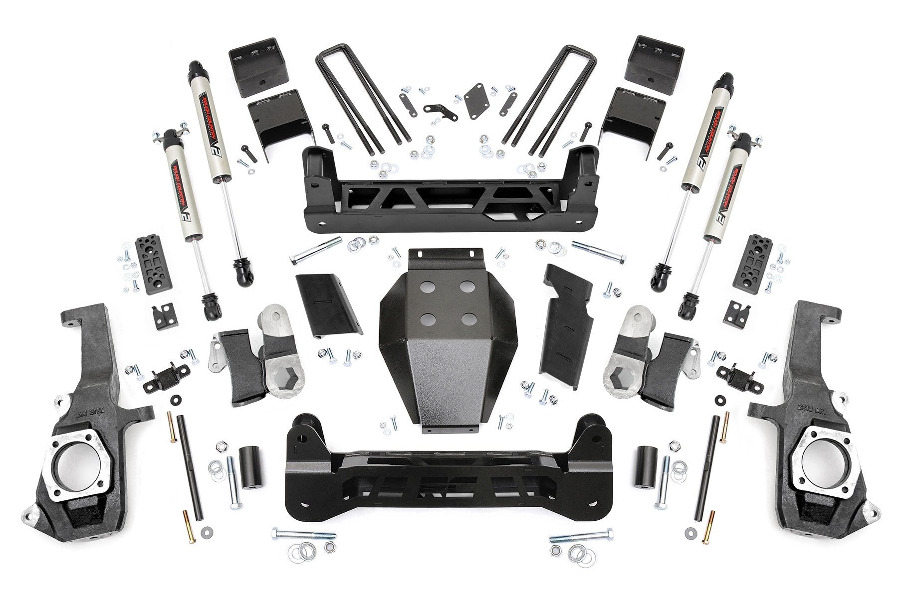 5 Inch Lift Kit for Chevy/GMC 2500HD/3500HD (2011-2019) - Heavy Duty Suspension Upgrade - NTD V2 Series Part# 26070 - Perfect for Off-Roading, Towing & Truck Customization