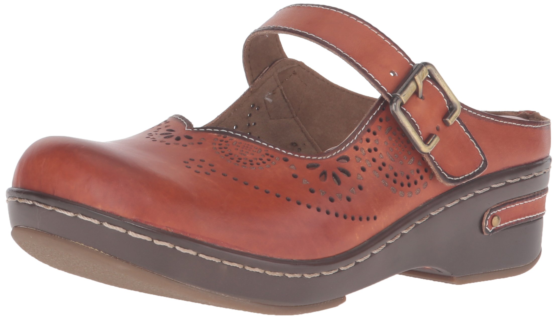 L'Artiste by Spring Step Women's Aneria Mule - Comfortable Slip-On Shoes for Women, Fashionable Loafers with Arch Support - Perfect for Office, Casual Outings & Travel