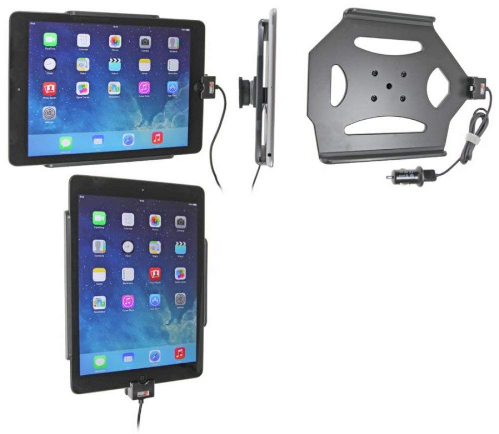 Brodit 521577 Active Holder with Cigarette Lighter Plug for Apple iPad Air - 1 Pack - Perfect for Car Mounting & Hands-Free Navigation