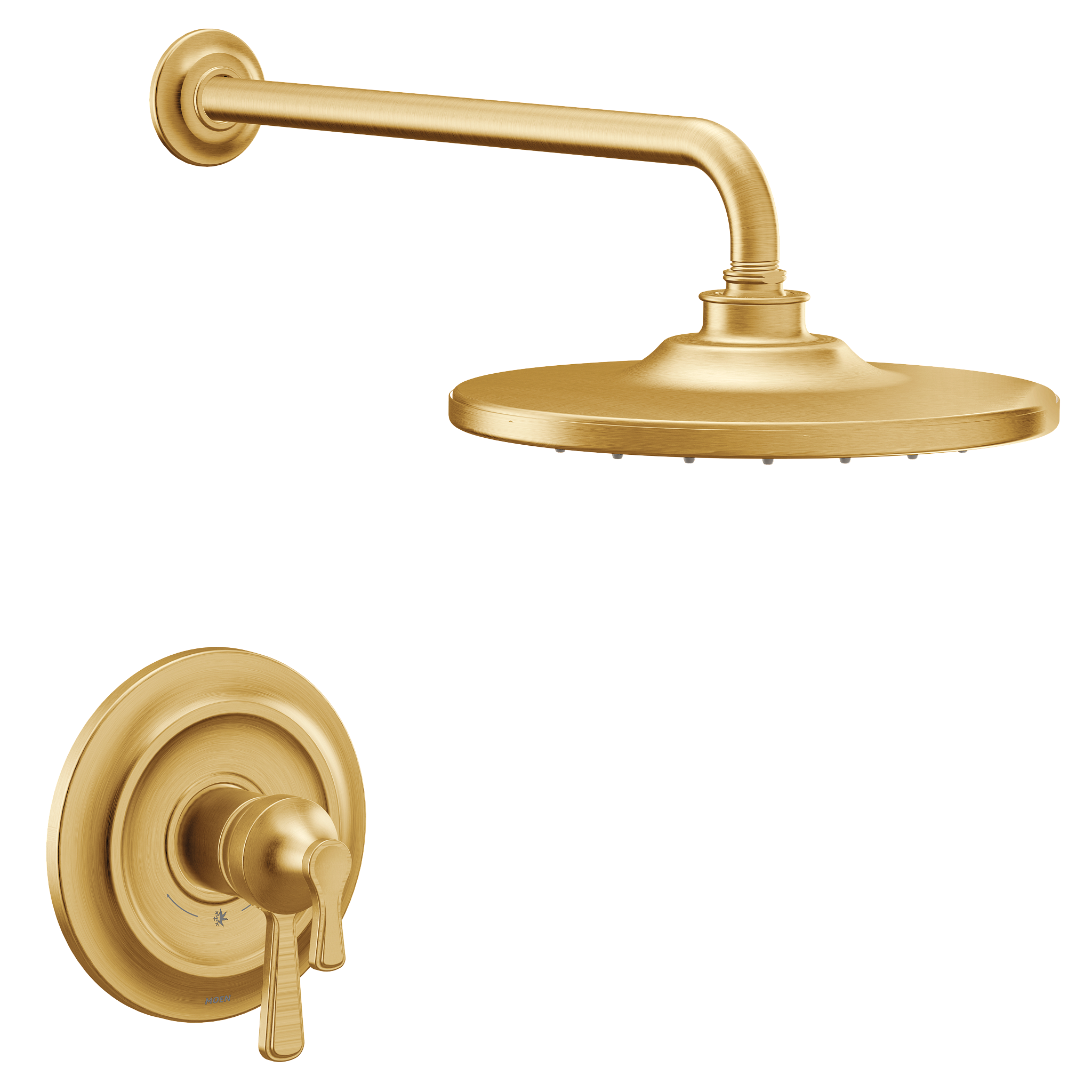Colinet Chrome M CORE 4 Series Shower System - High Pressure Showerhead for Modern Bathrooms | Perfect for Home, Hotel & Spa Use