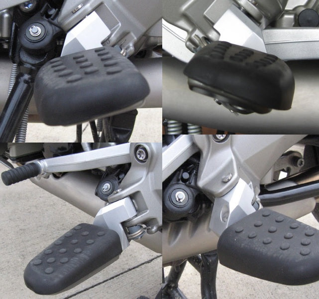 Suburban Machinery K1600 Series Footpeg Lowering Kit for BMW Motorcycles - Adjustable Comfort Ride Accessories for Long Distance Touring and Cruising