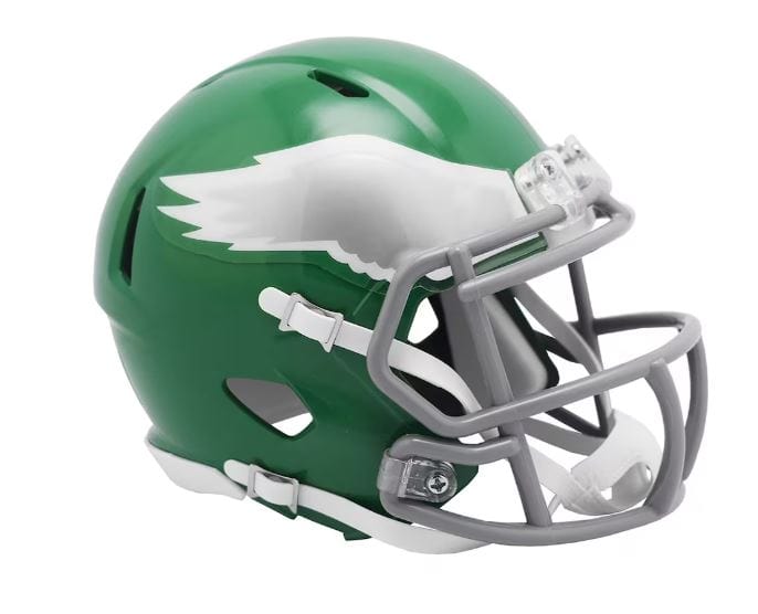 Philadelphia Eagles 2023 Kelly Green Mini Speed Helmet - Authentic NFL Collectible for Fans, Display & Gifting