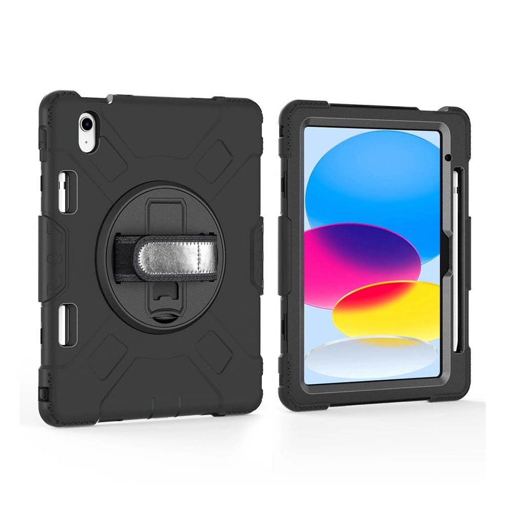 PivotShield Pro Premium iPad Case - Shockproof & Slim Protective Cover for iPad 10.2/9.7 Inch (2021/2020/2019 Models) - Perfect for Work, Travel & School Use