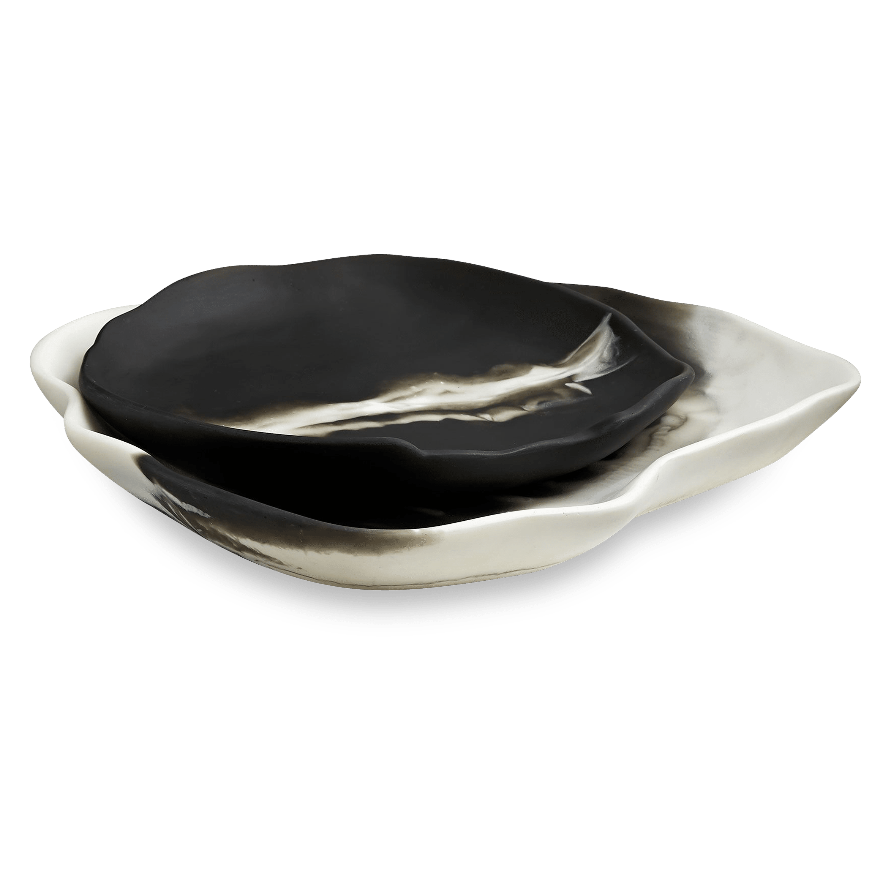 Handmade Resin Swirl Platters - Unique Decorative Serving Trays for Dining, Entertaining & Home Décor | Perfect for Parties, Weddings & Gift Giving