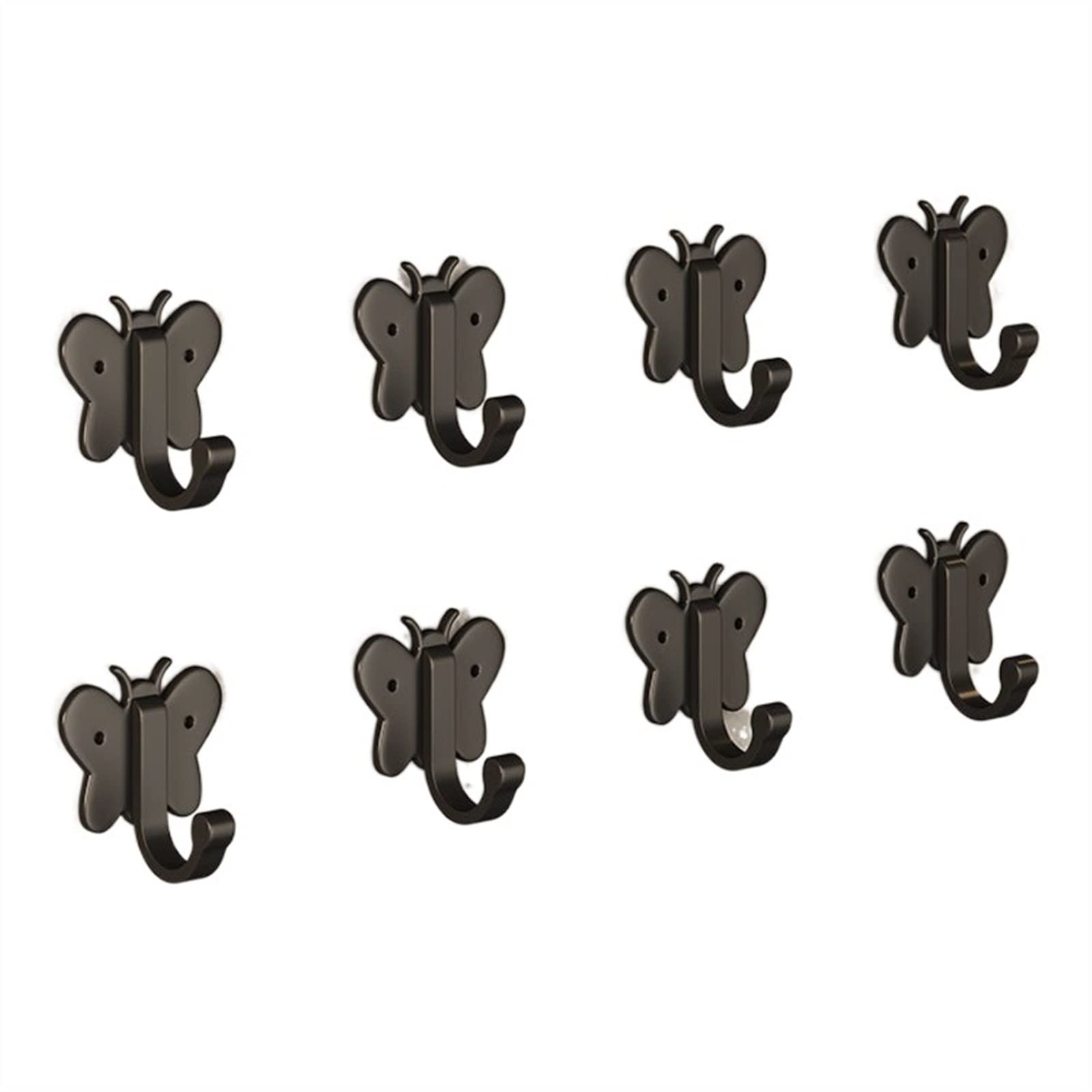 Creative No-Drill Wall Mounted Coat & Hat Hangers - Space Saving Sticky Hooks for Bathroom, Bedroom & Closet Organization - Perfect for Behind Door Storage of Jackets, Scarves & Accessories