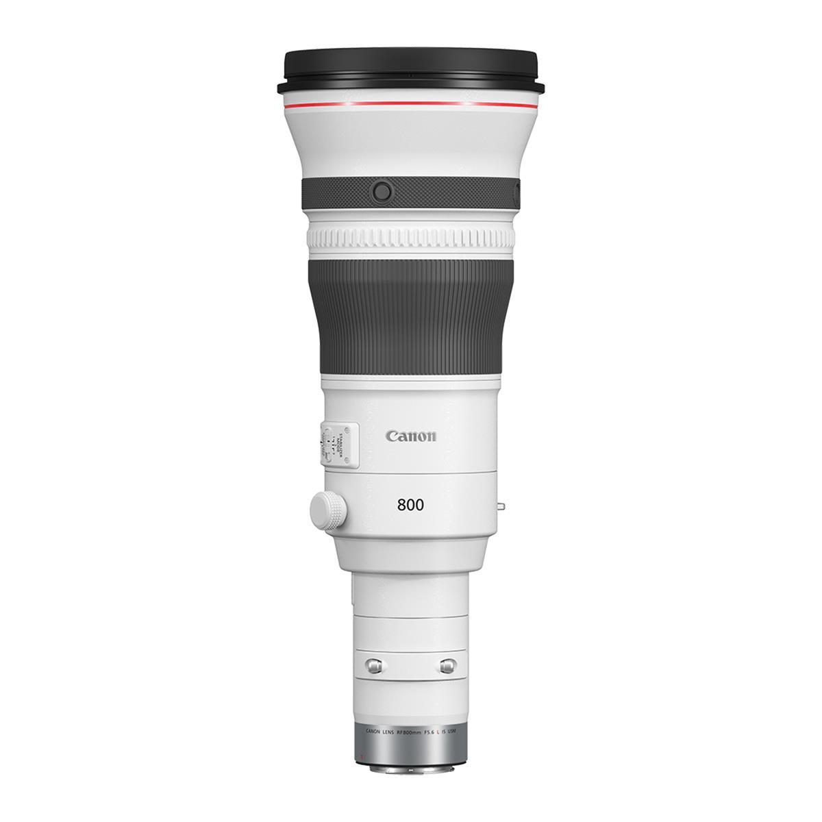 Canon RF 800mm F5.6 IS USM Super Telephoto Lens for Wildlife & Sports Photography - Professional DSLR Camera Lens with Image Stabilization