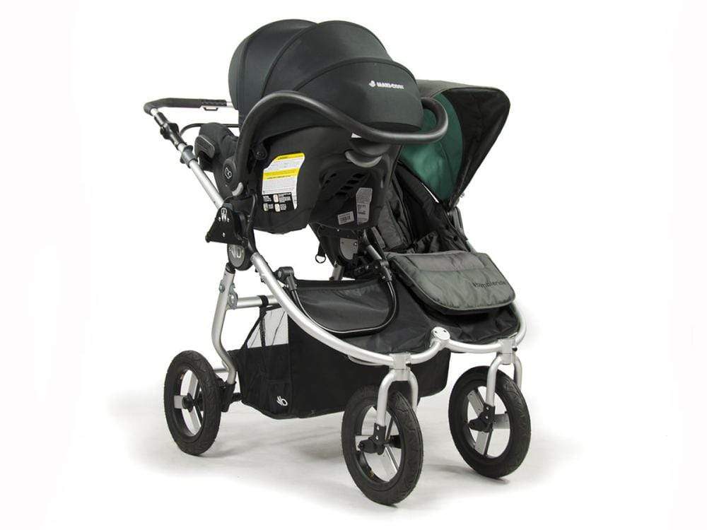 Bumbleride Indie Twin Stroller Car Seat Adapter - Compatible with Maxi Cosi, Cybex, Nuna, Clek - Perfect for Twins & Multiples - Ideal for Travel, Shopping & Daily Errands