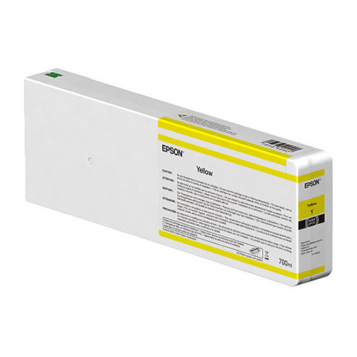 Epson T55K400 UltraChrome HD/HDX Yellow Ink Cartridge - 700ml High Capacity Ink for Professional Printing, Photo Printing, and Large Format Projects