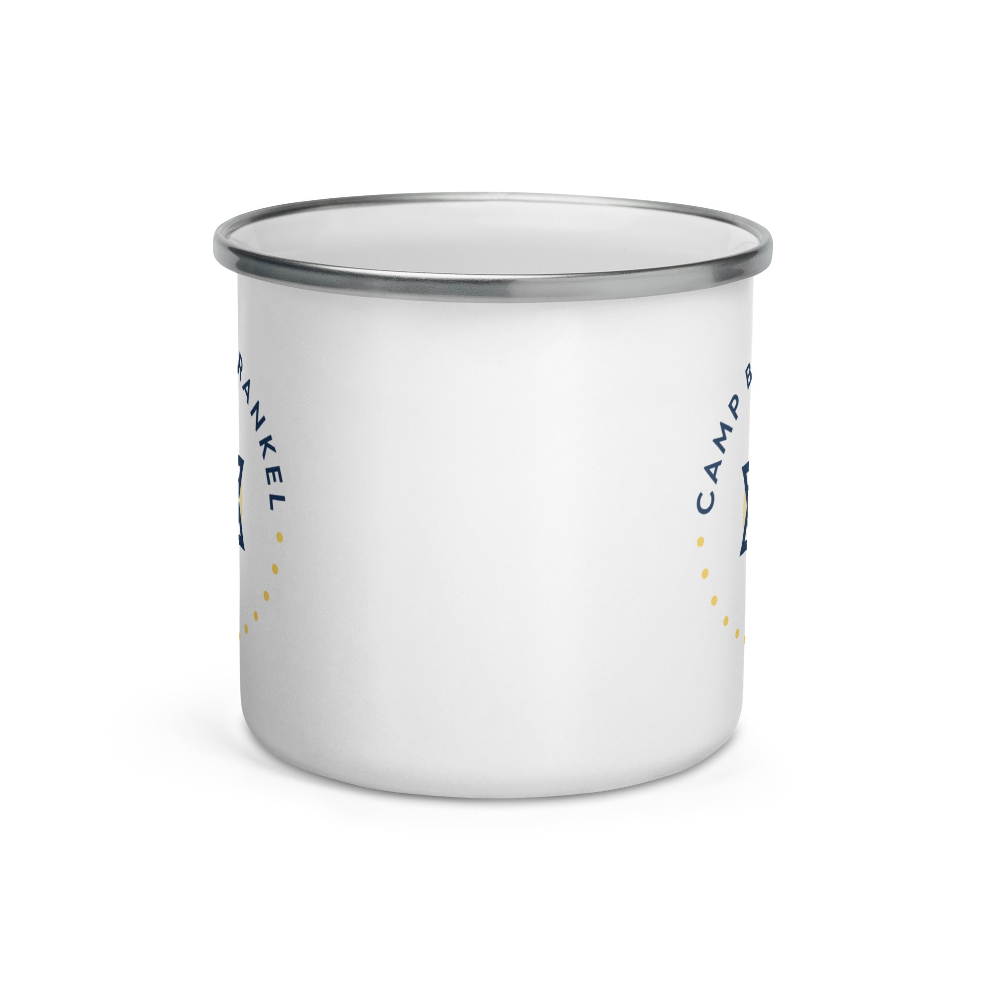 Ben Franklin Enamel Camping Mug - Durable & Lightweight Coffee Cup for Outdoor Adventures, Travel, and Home Use