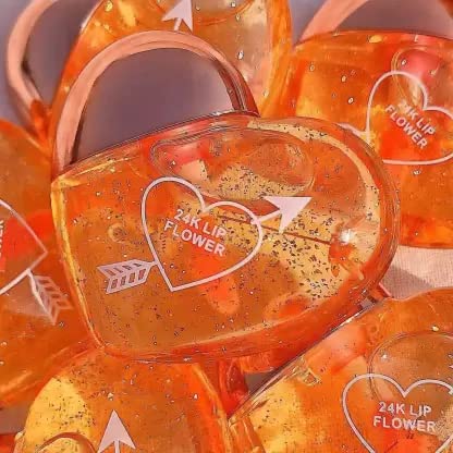 Heart Shaped Lip Gloss - Moisturizing & Shiny Lipstick for Women - Perfect for Valentine's Day, Date Night & Everyday Wear