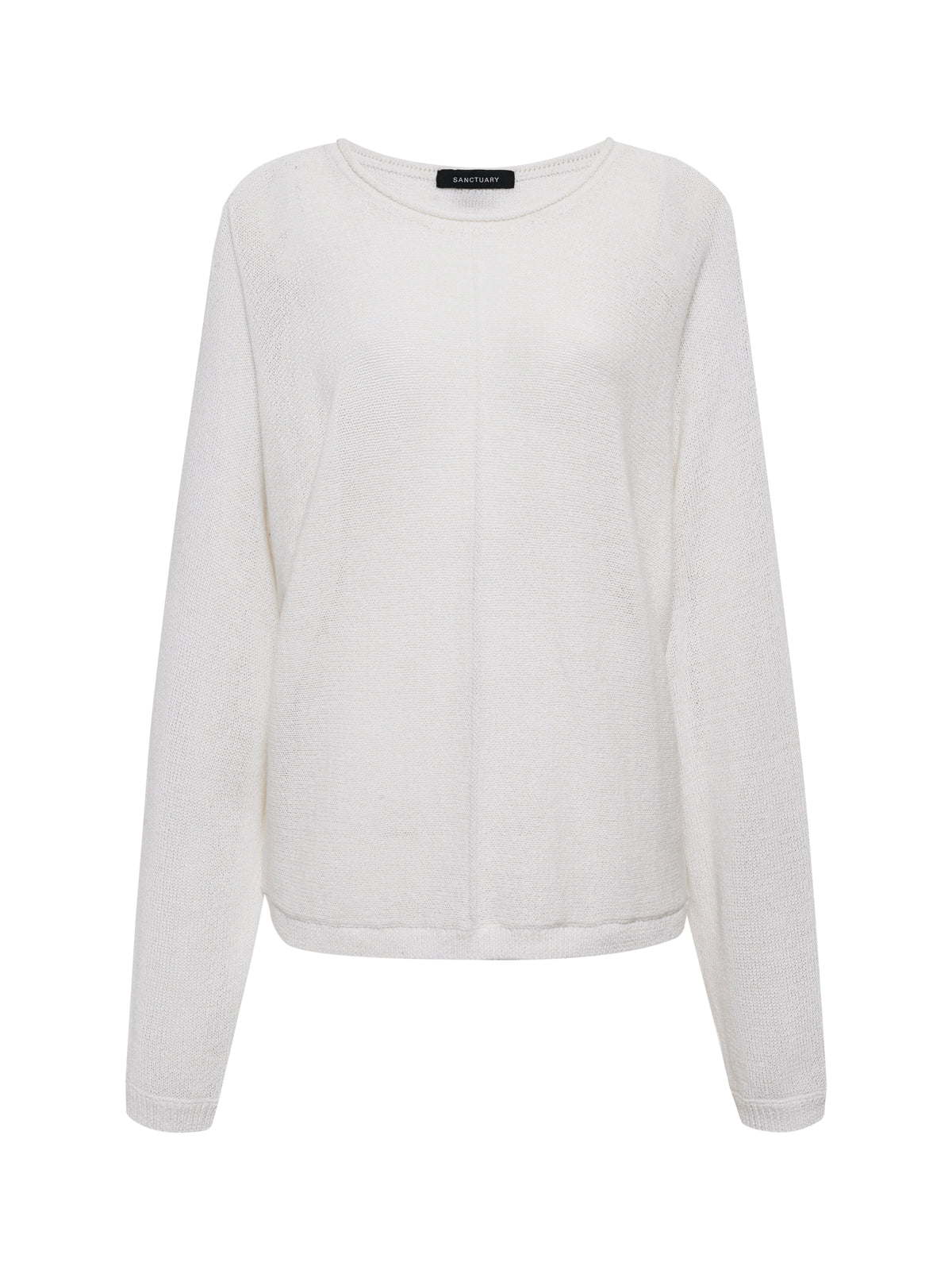 Soft & Comfortable Women's Knitwear Top - White | Casual Wear, Layering, Office Outfits & Everyday Comfort