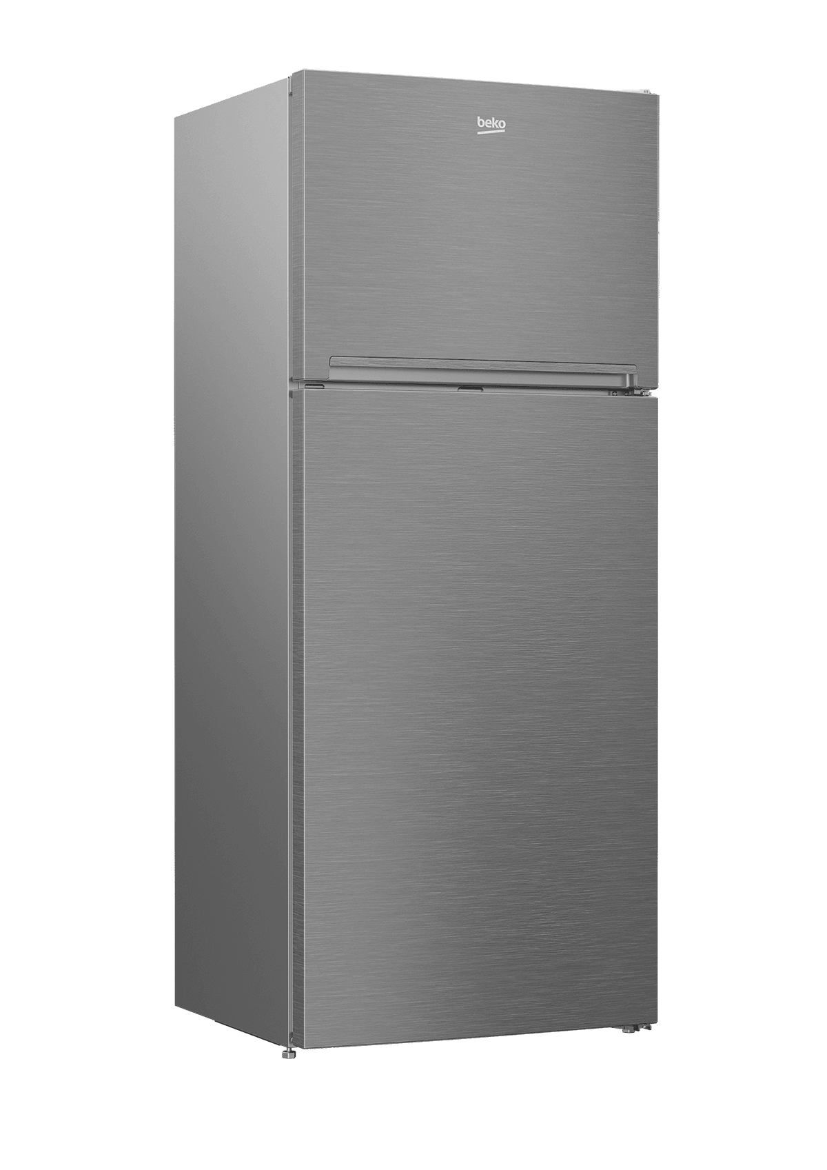 Beko BFTF2715SSIM 28 Inch Stainless Steel Freezer Top Refrigerator with Automatic Ice Maker - Perfect for Kitchens, Restaurants, and Home Use
