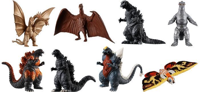 Bandai Godzilla Classic Collectible Blind Box Figure - Surprise Toy for Kids, Movie Fans & Collectors - Perfect for Birthday Gifts, Display Decor & Monster Battles