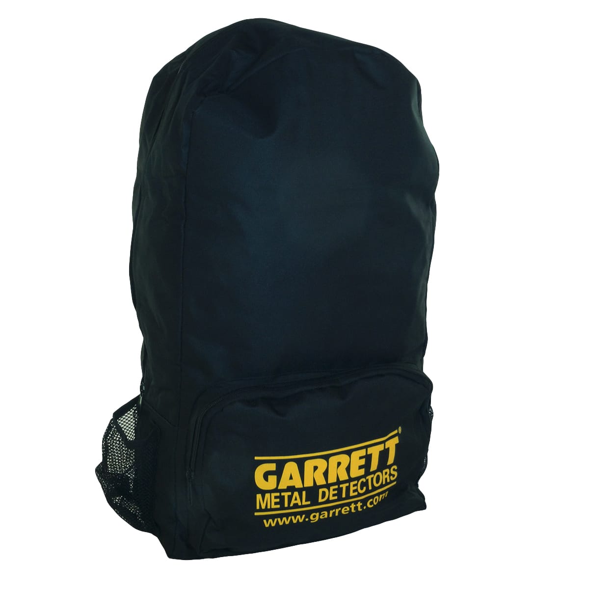 Garrett All Purpose Backpack with Adjustable Straps - Yellow Logo & Interior Search Coil Pouch - Perfect for Metal Detecting, Hiking & Outdoor Adventures
