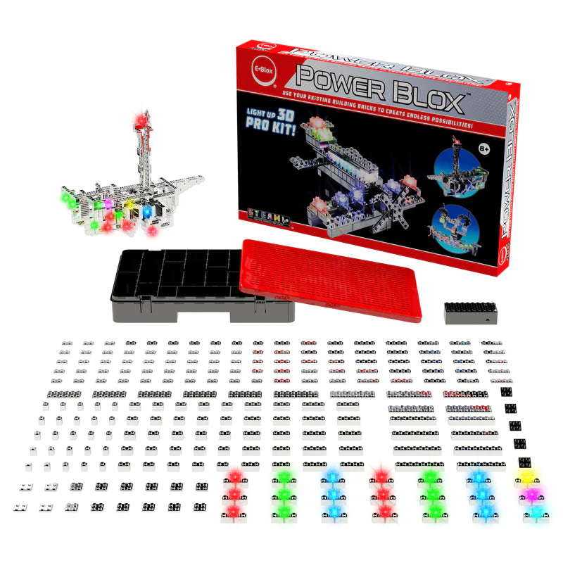 Power Blox™ Pro Set - High-Performance Building Blocks for Kids, STEM Educational Toys for Creative Play - Perfect for Home, School & Classroom Learning Activities