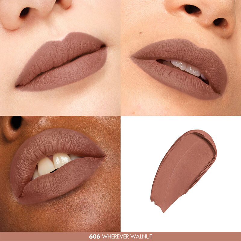606 Wherever Walnut Rouge Artist For Ever - Long Lasting Lipstick for All-Day Wear, Perfect for Parties, Dates & Special Occasions