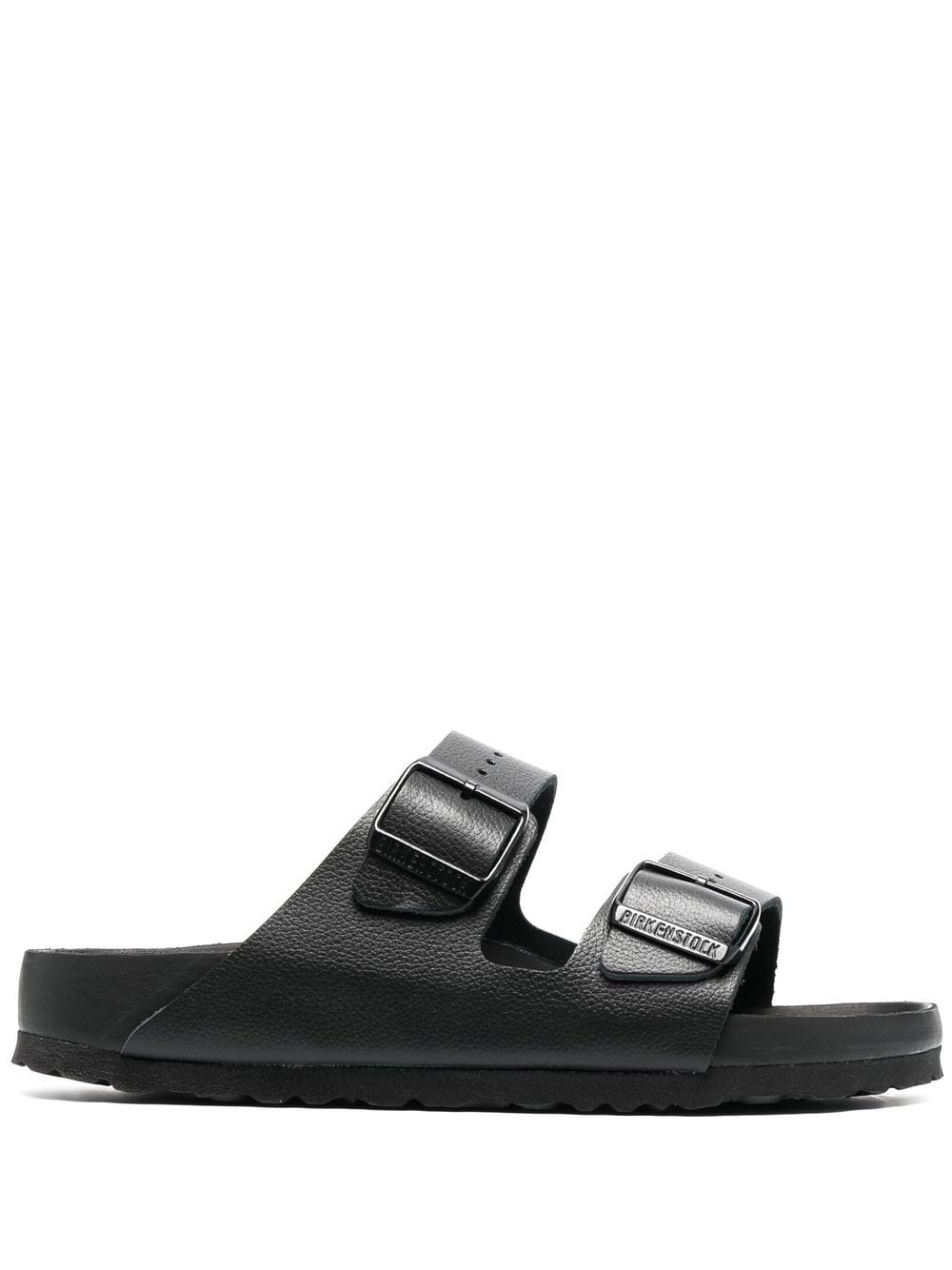 Birkenstock Black Sandals for Women & Men - Comfortable Cork Footbed Slides - Perfect for Beach, Pool, and Summer Walking