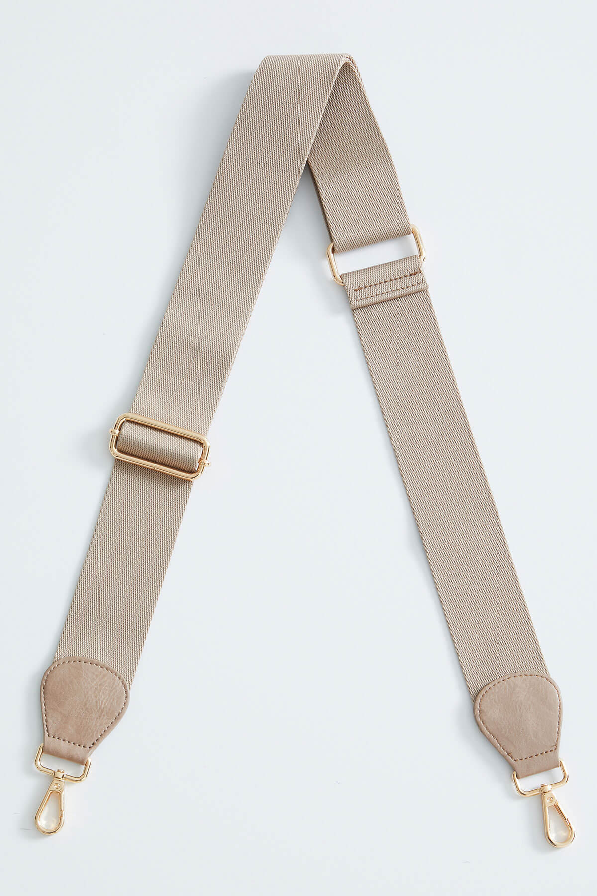 Premium Solid Stone Cotton Woven Bag Strap - Durable & Stylish Shoulder Strap for Handbags, Totes & Crossbody Bags - Perfect for Work, Travel & Everyday Use