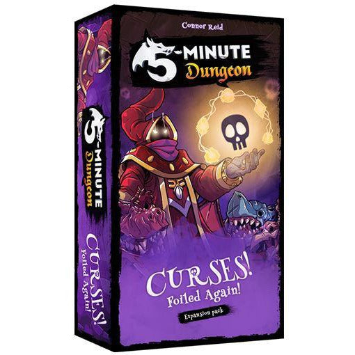 5 Minute Dungeon: Curses! Foiled Again! - Fast-Paced Cooperative Card Game for Family Game Night & Party Entertainment