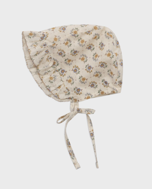 LOUISIELLA RIEJUR Baby Bonnet - Newborn & XS Size - Soft Cotton Beanie for Infants | Perfect for Newborn Photography, Winter Outfits & Special Occasions