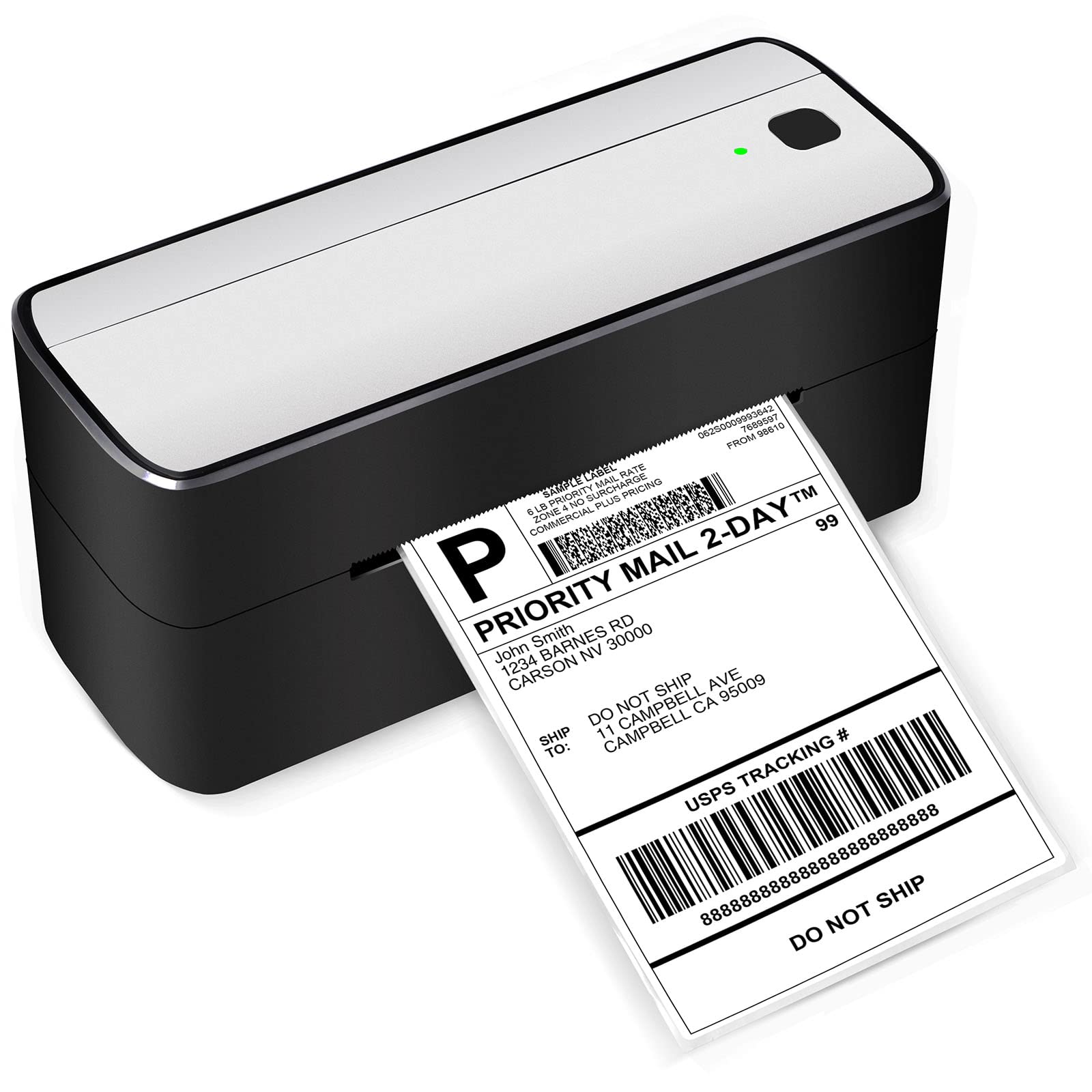 4x6 USB Thermal Label Printer for Shipping - Compatible with USPS, Shopify, Amazon, Etsy, eBay | Small Business Shipping Label Maker | Perfect for Ecommerce, Warehouse & Home Office Use