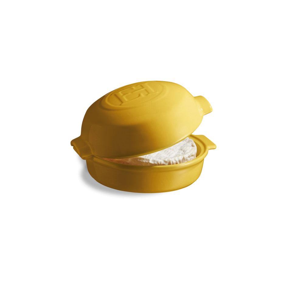 Emile Henry Artisan Ceramic Cheese Baker - Premium Oven-Safe Stoneware for Baked Brie, Fondue & Cheese Dishes - Perfect for Entertaining, Dinner Parties & Holiday Gatherings