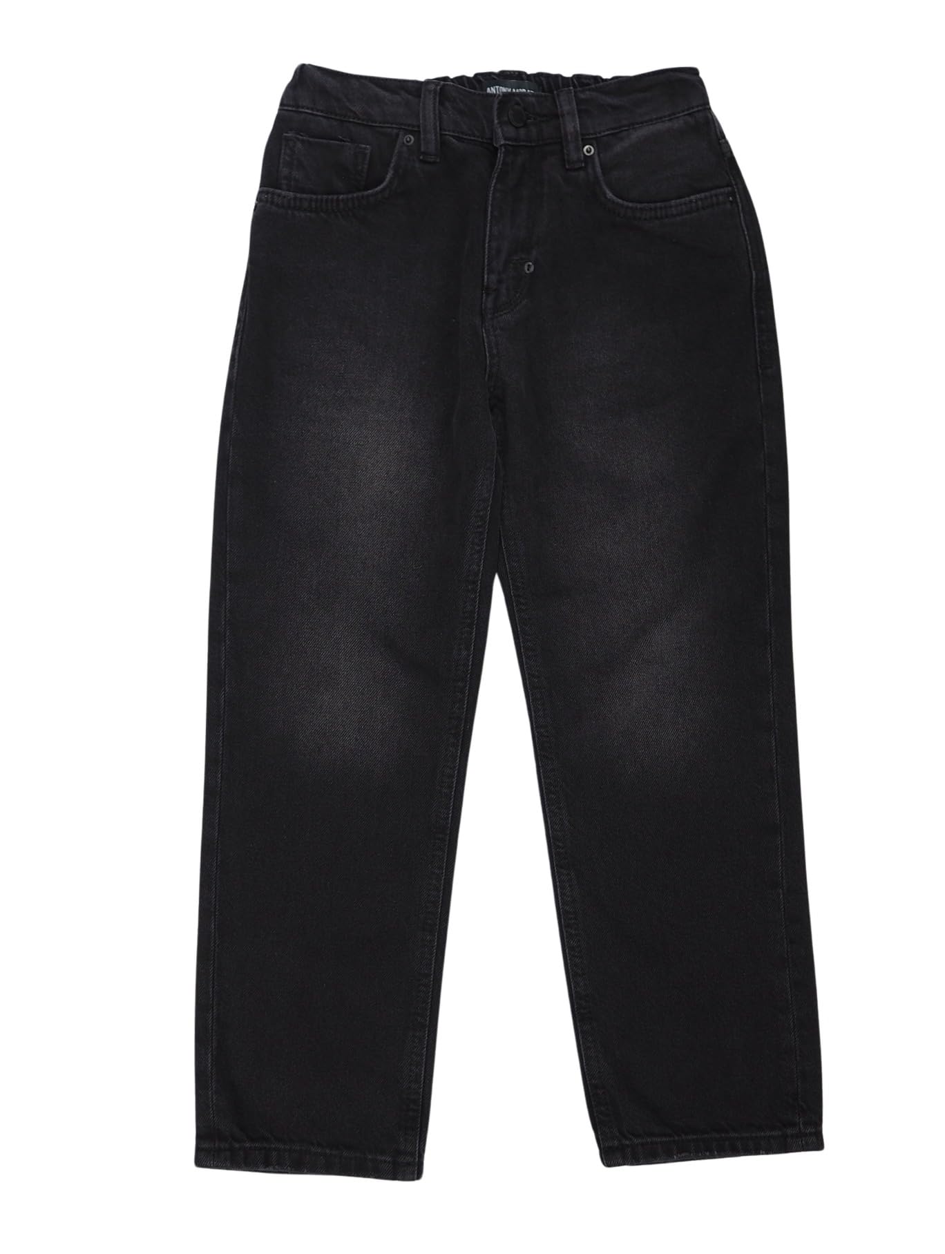 Antony Morato Boys' Black Jeans | Stylish & Comfortable Denim Pants for Kids | Perfect for School, Play & Casual Outings