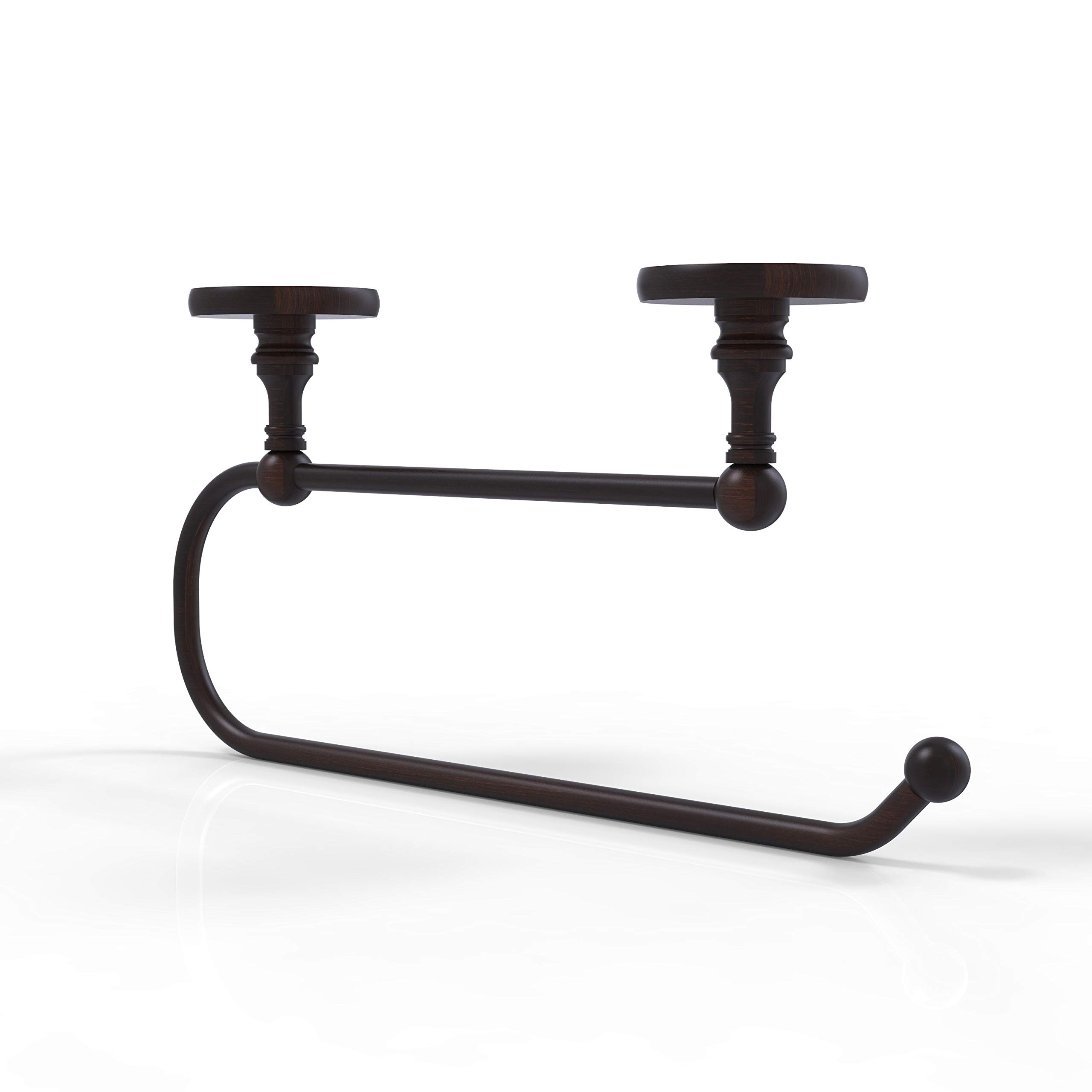 Allied Brass Skyline Collection Under Cabinet Paper Towel Holder - Venetian Bronze Finish | Kitchen Organizer for Countertop & Cabinet Storage | Perfect for Home, Office & Restaurant Use
