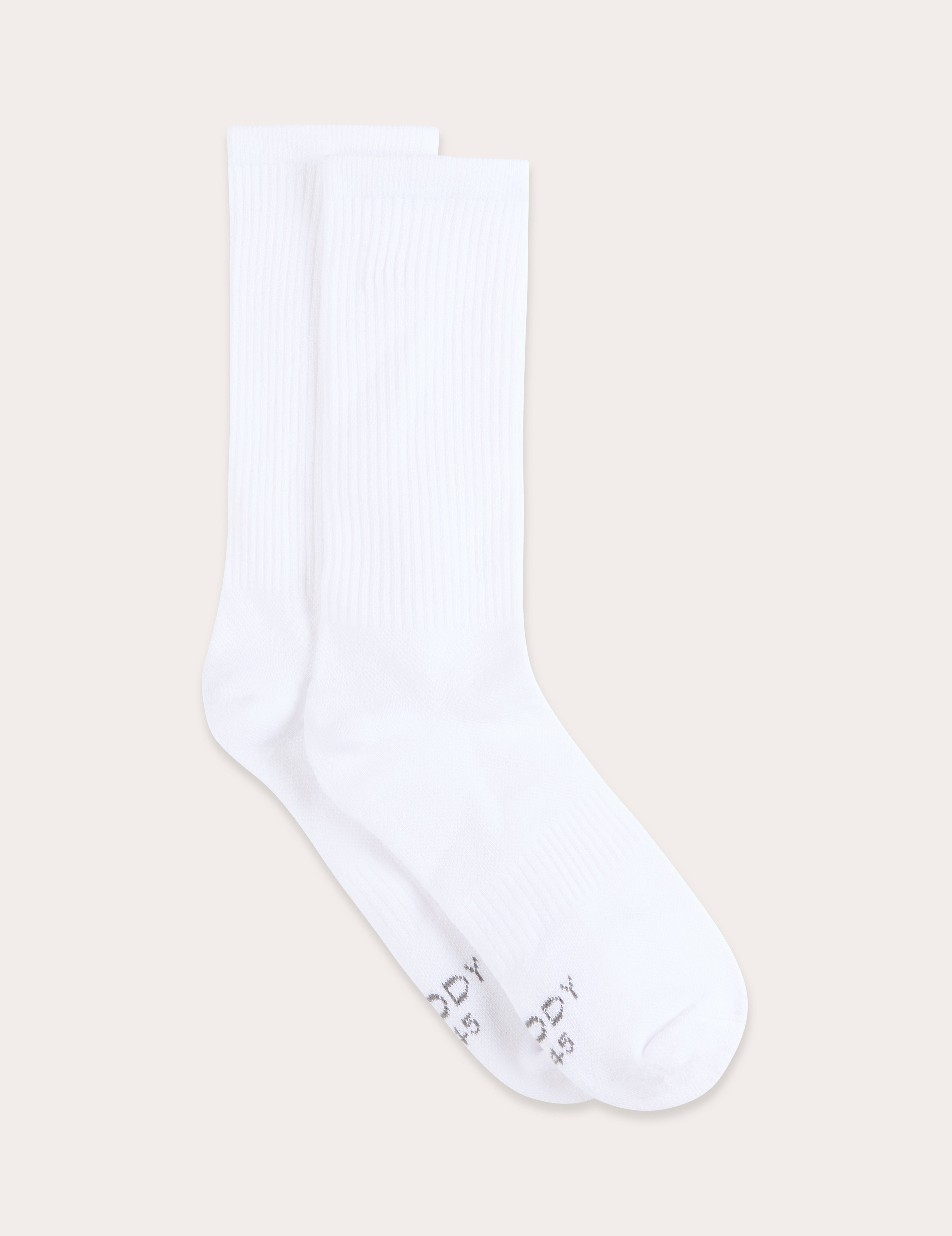 Comfortable Cushioned Crew Socks for Men & Women - Soft Breathable Cotton White Athletic Socks - Perfect for Running, Hiking, and Everyday Wear