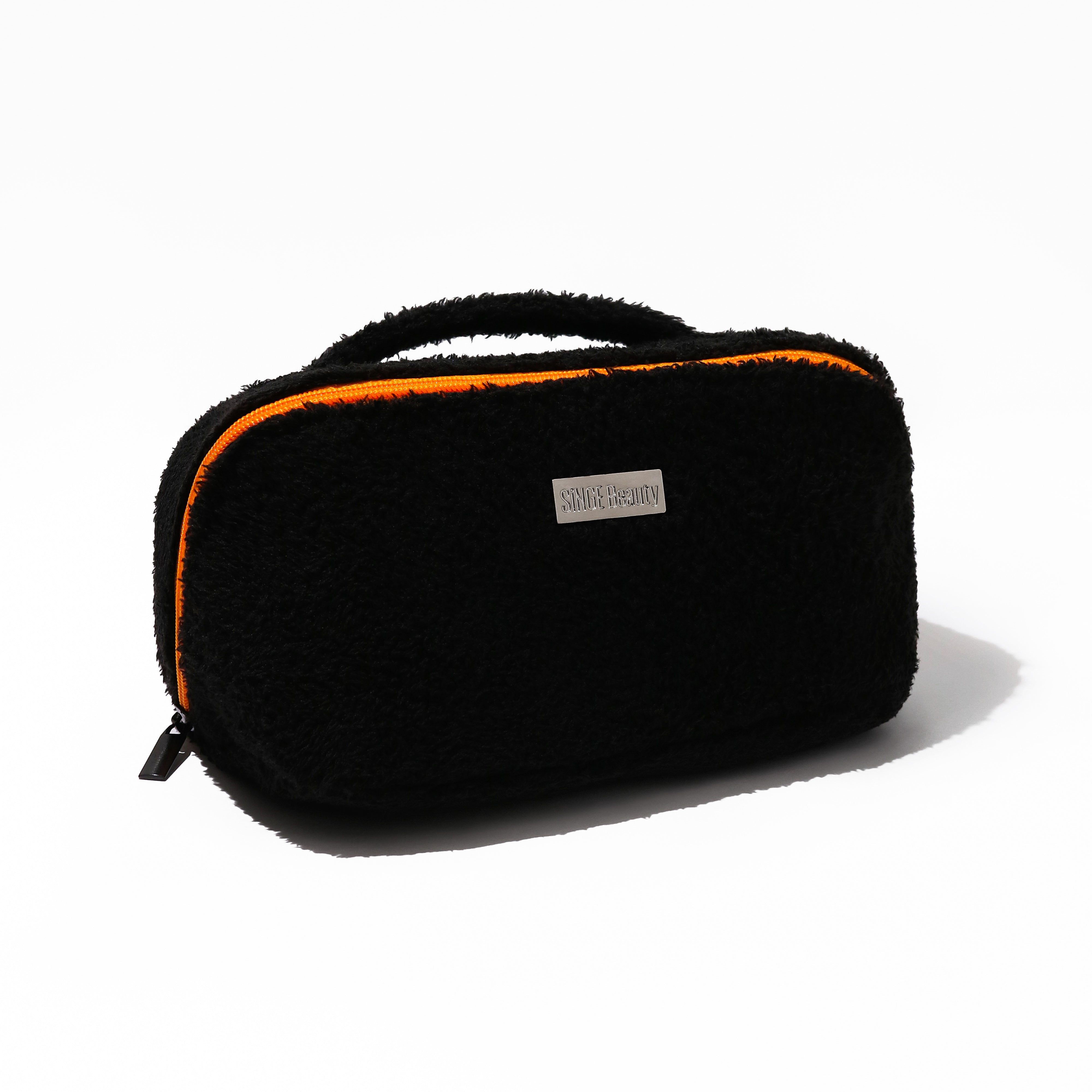 Stylish Single Makeup Bag for Women - Travel Cosmetic Organizer for Brushes & Essentials - Perfect for Gym, Travel & Everyday Use