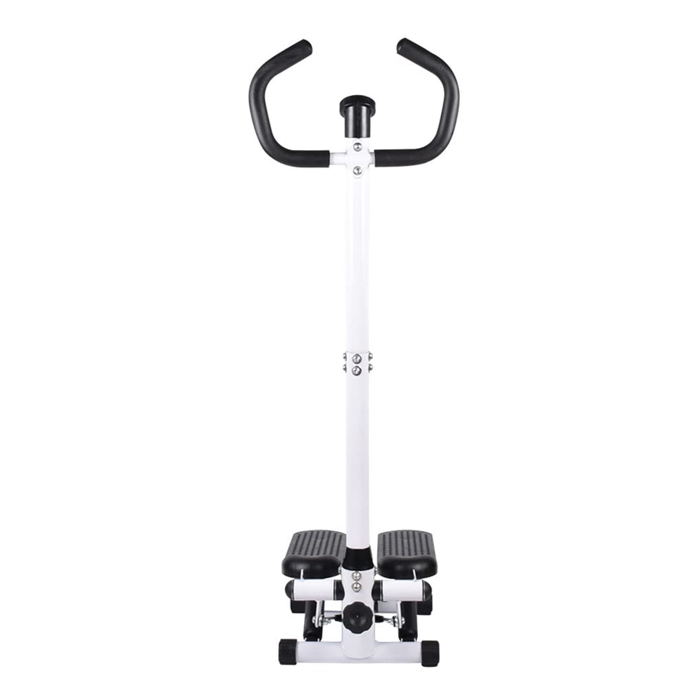 Step Fitness Stair Stepper Machine with Handlebar - Cardio Workout Equipment with Digital Display & Resistance Bands for Home Gym - Perfect for Weight Loss, Leg Toning & Low-Impact Exercise