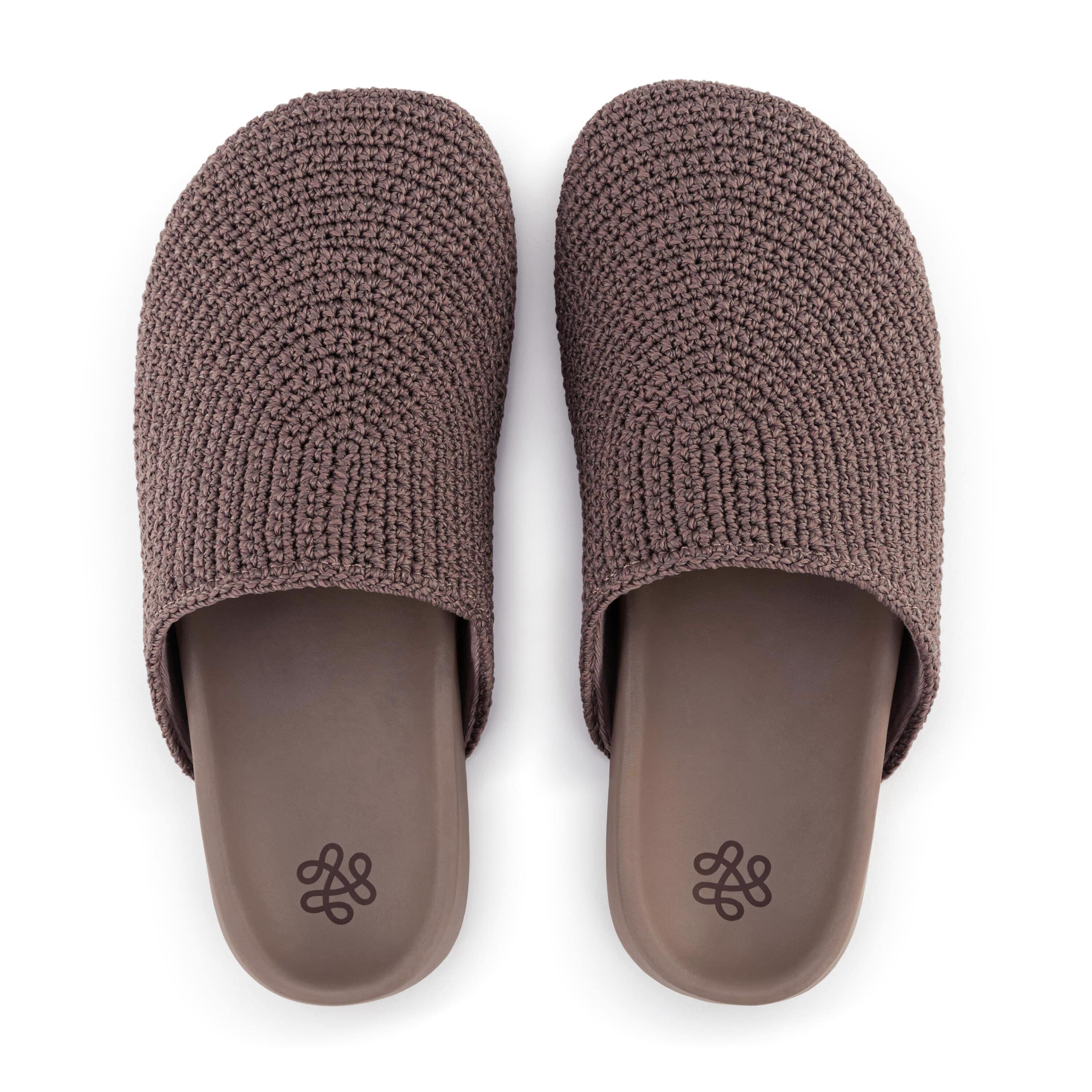 Bolinas Hand Crochet Clog Shoes - Comfortable Mushroom Design Slip-Ons for Women | Perfect for Beach, Garden & Casual Wear
