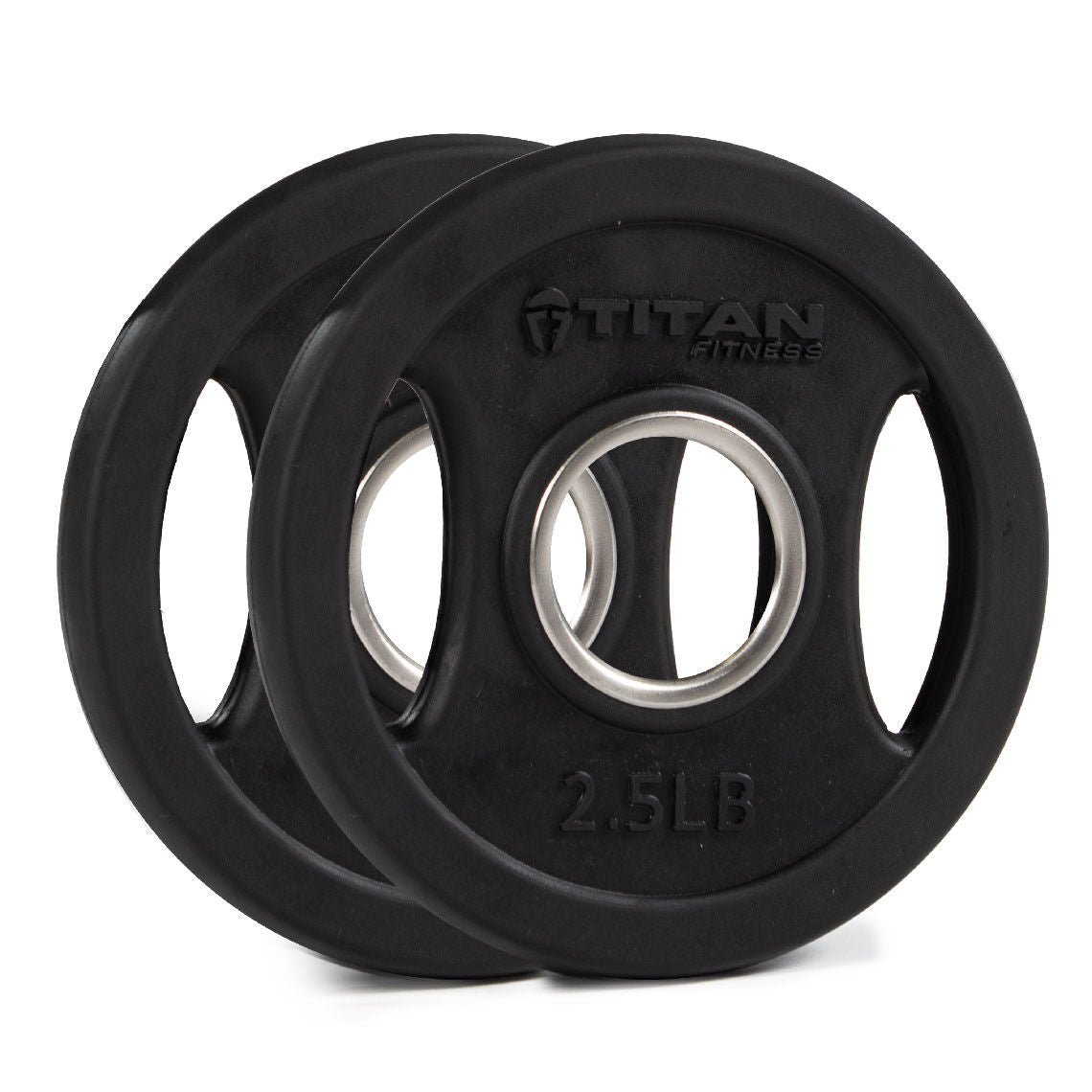 2.5 LB Pair Grip Plates for Weightlifting - Scratch and Dent Discount - Perfect for Home Gym & Strength Training