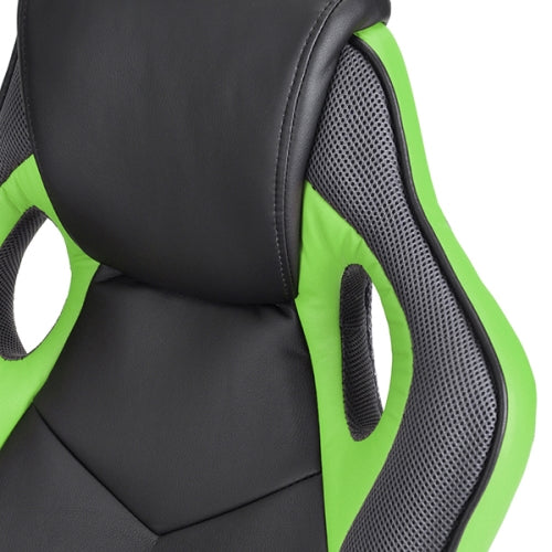 HAWK SERIES 4534 Ergonomic Gaming Chair with Lumbar Support - Black & Green for PC, Console & Office Use