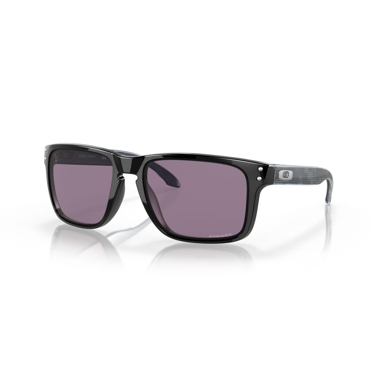 Oakley Holbrook XL Sunglasses - Polished Black Frame with Prizm Grey Lenses (Model 0OO9417-941727) | UV Protection for Outdoor Sports & Driving