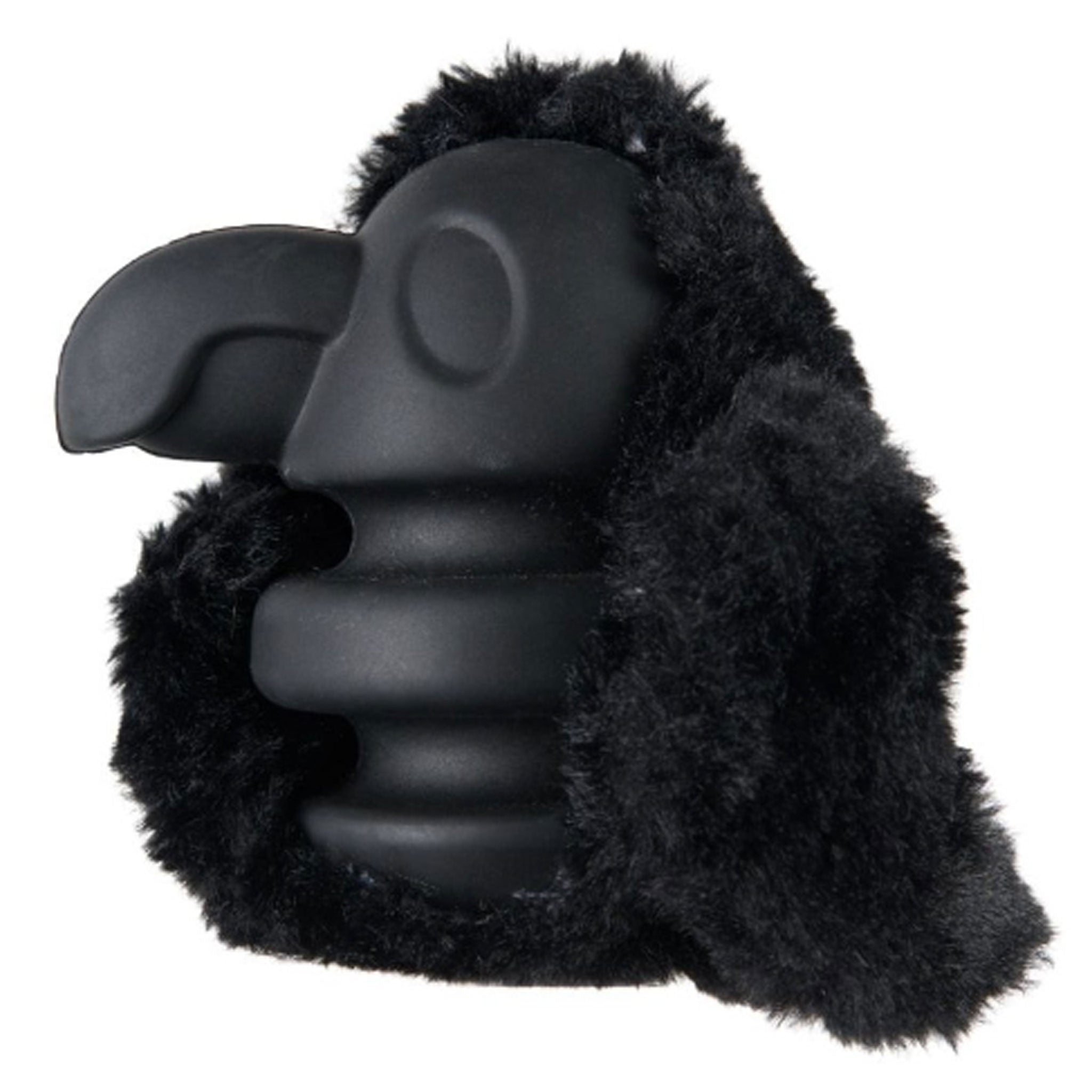 Bark Throwth The Raven Black Dog Chew Toy - Durable Interactive Play for Aggressive Chewers, Perfect for Indoor & Outdoor Fun