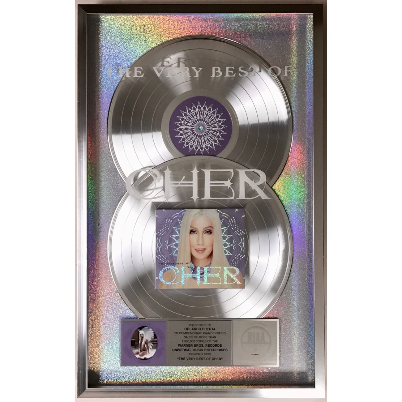 Cher - The Very Best Of (2x Multi-Platinum Album Award) | Classic Hits Collection for Home, Party & Car Playback