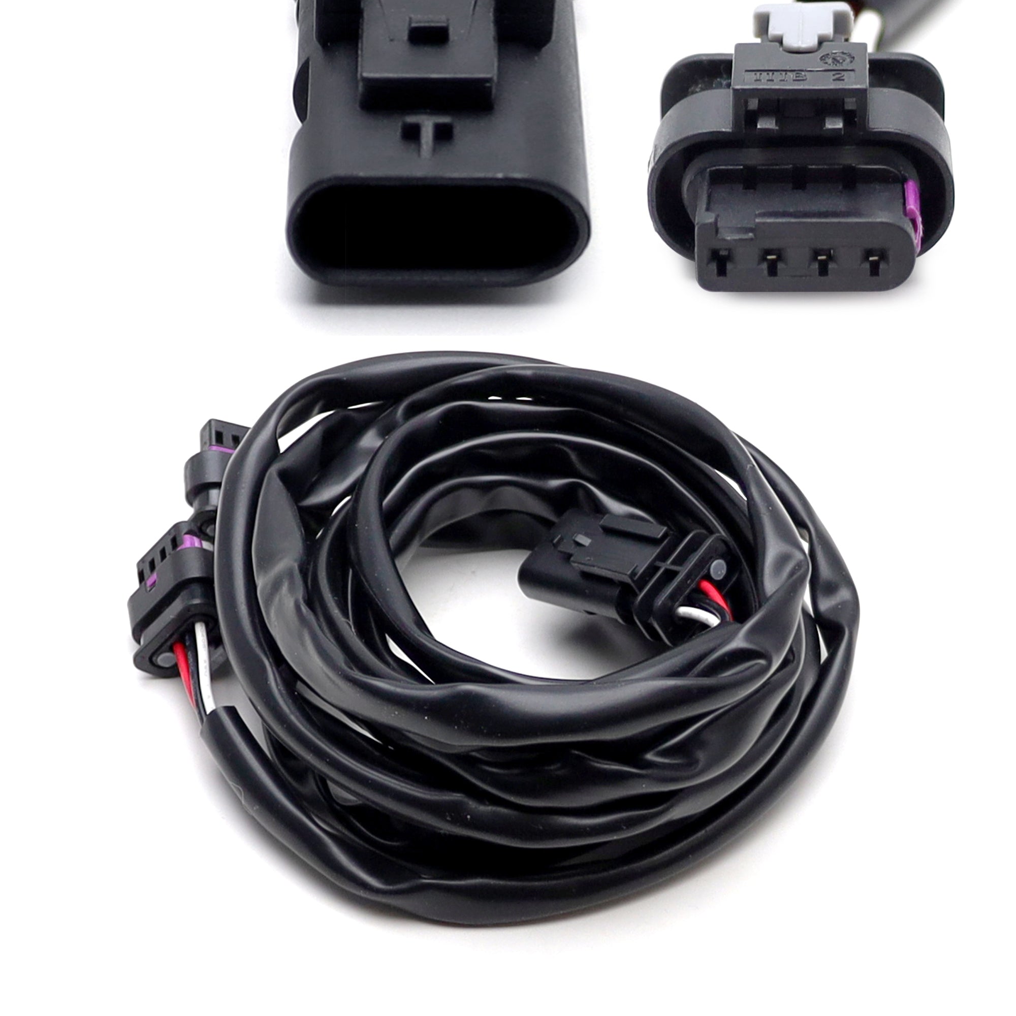BMW 4 Pin Exhaust Muffler Valve Controller Y Splitter Adapter Wire - Compatible with Various BMW Models | Perfect for Performance Upgrades & Custom Exhaust Systems