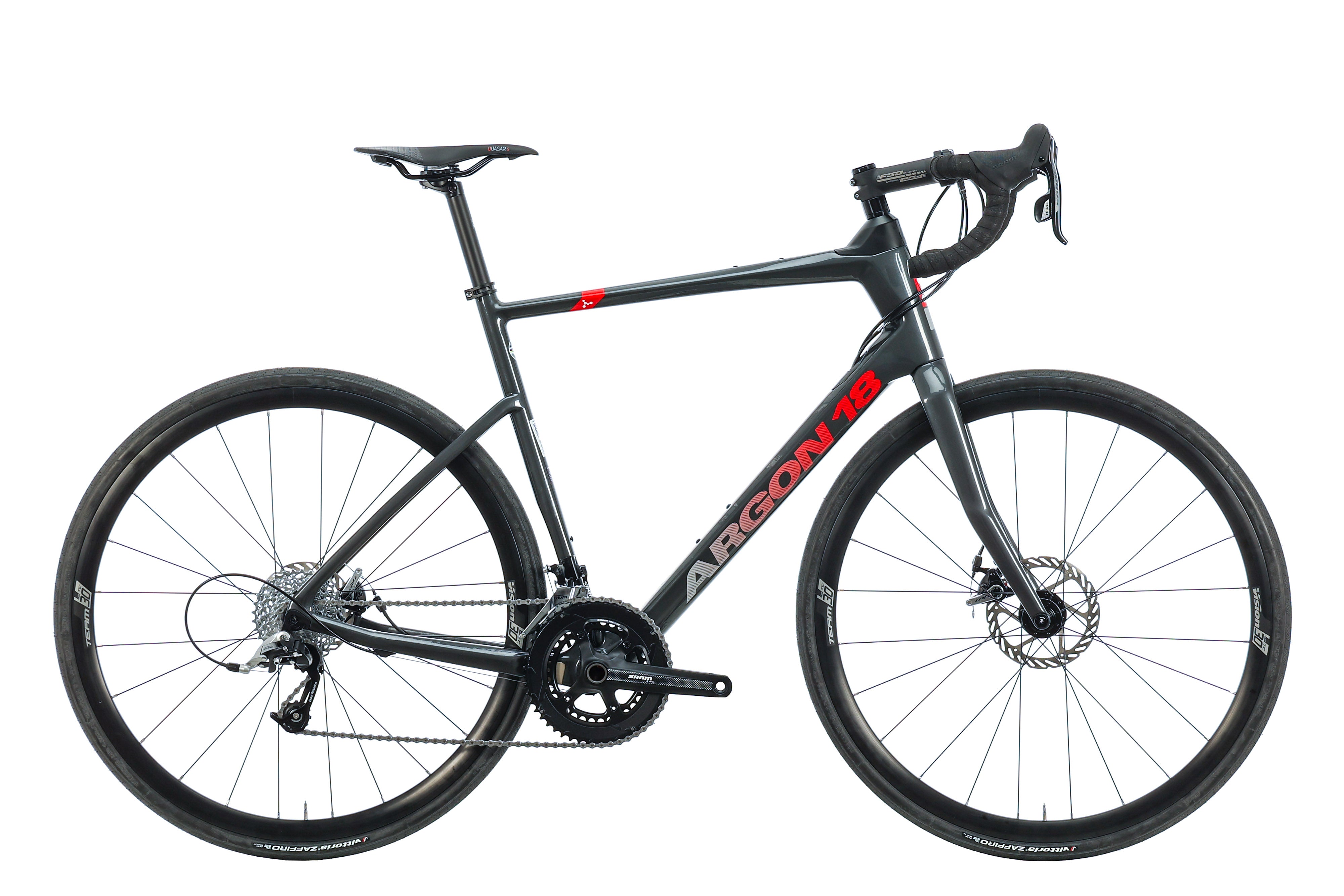 Argon 18 Krypton CS SRAM Rival 22 Road Bike 2023 - Lightweight Carbon Frame, Large Size for Men - Perfect for Racing, Endurance & Long-Distance Cycling
