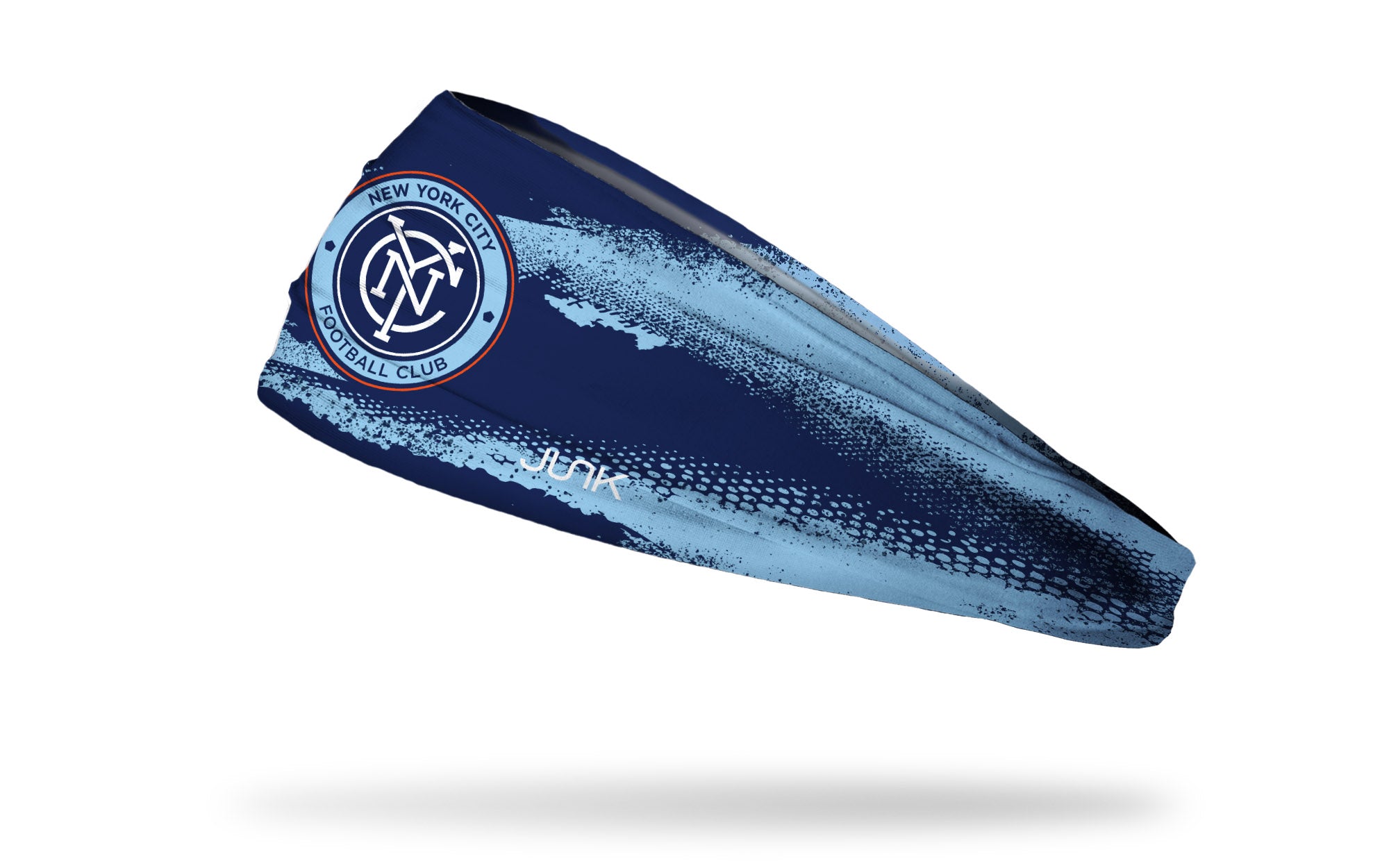 New York City FC Rally Cry Big Bang Lite Headband - Adjustable Sports Headband for Soccer, Running & Workouts - Moisture Wicking & Breathable Design for Men & Women