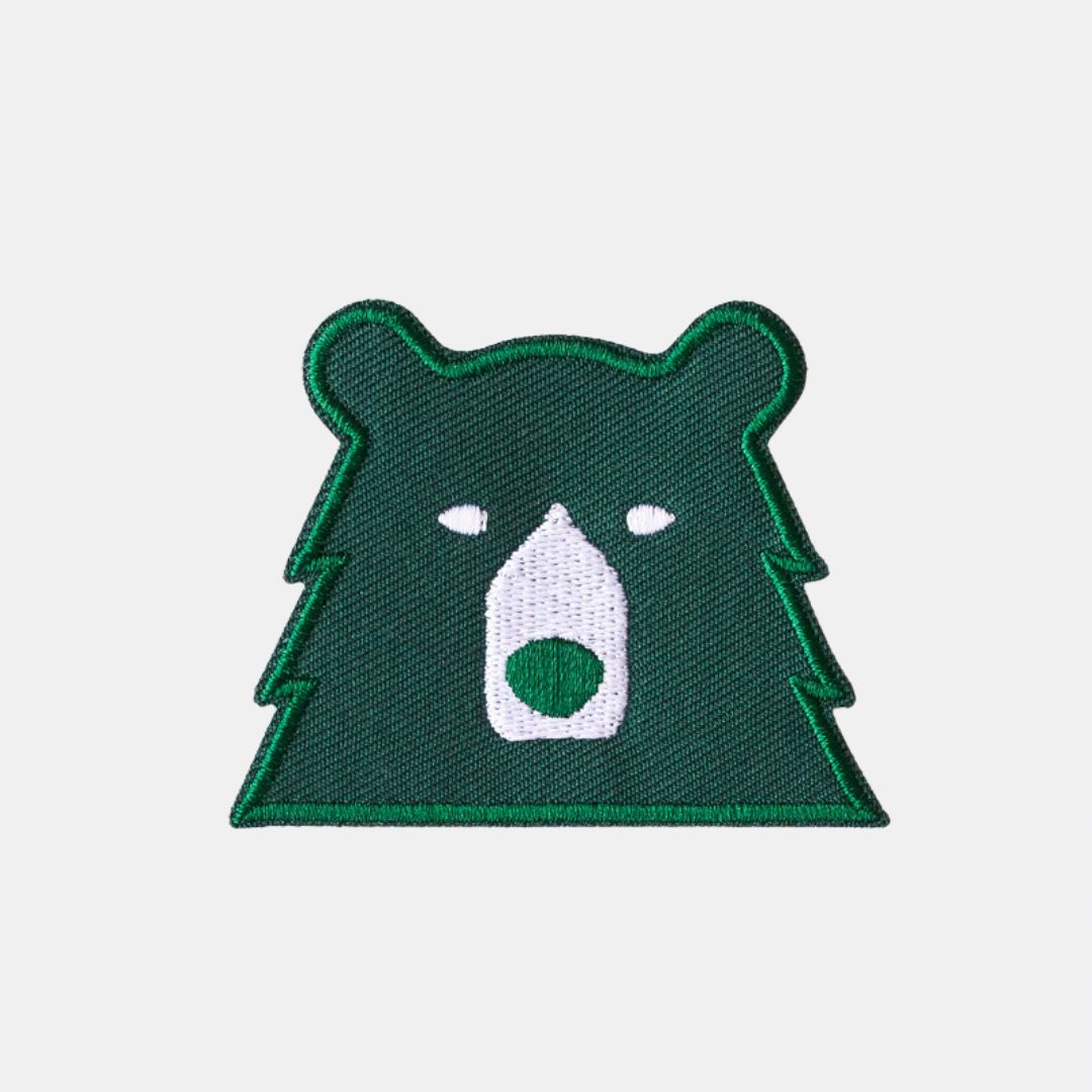 Bear Patch - Adhesive Fabric Patches for Clothing Repair & DIY Crafts - Perfect for Kids, Jeans, Jackets & Backpacks