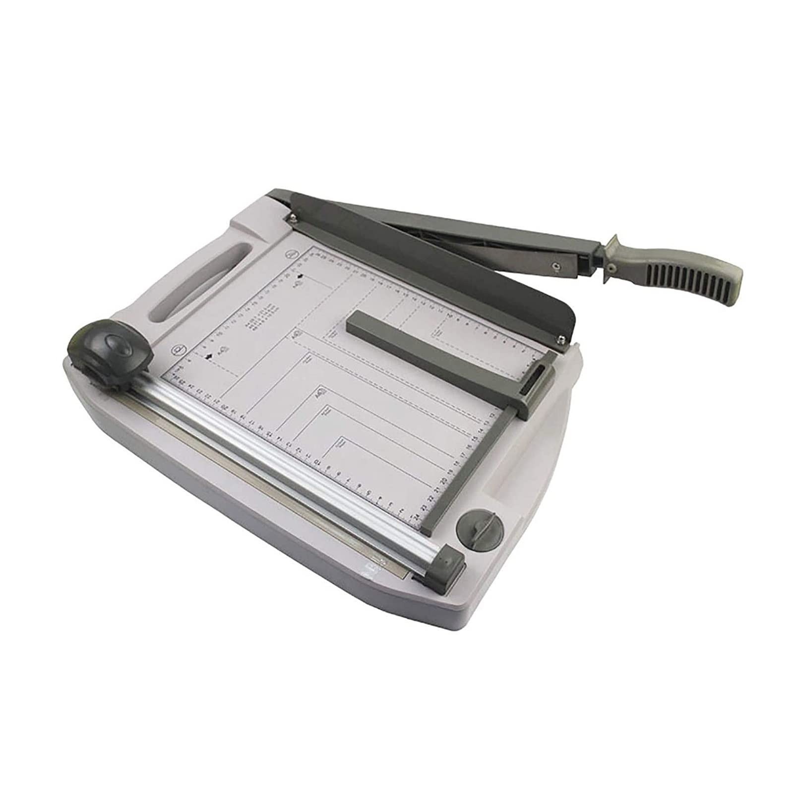 Zinhsq A4 Paper Trimmer - 12 Inch Guillotine Paper Cutter with Dual Guide Bars for Precise Cutting | Perfect for Office, School, Crafting & Scrapbooking Projects