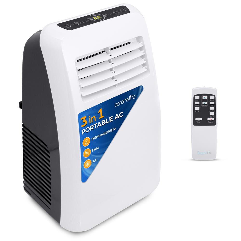 Compact & Portable Room Air Conditioner - 8000 BTU Cooling Power with Remote Control, Energy Efficient AC Unit for Small Spaces - Perfect for Bedrooms, Offices, and Apartments