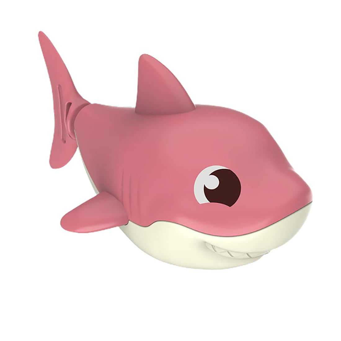 Wind-Up Swimming Shark Bath Toy for Kids - Red, Fun Bathtub Toy for Toddlers & Children, Perfect for Bath Time Play & Learning