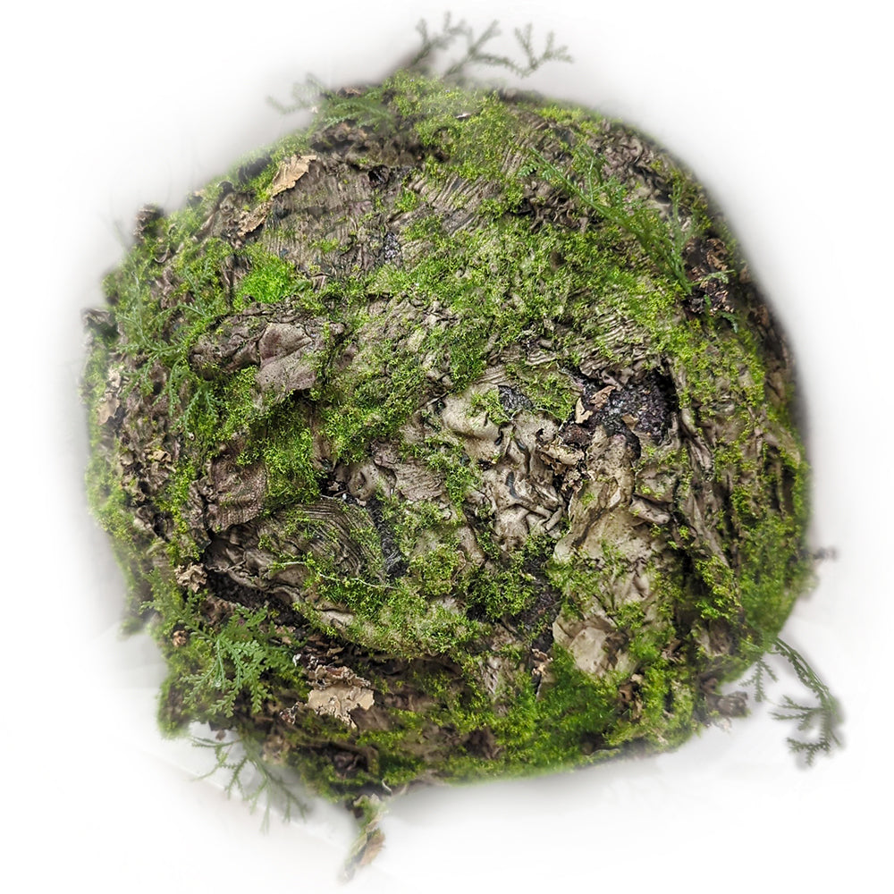 12.5 Inch Moss Ball Topiary Artificial Plants - Set of 4 Green Decorative Faux Plants for Home, Office, Wedding & Garden Decor