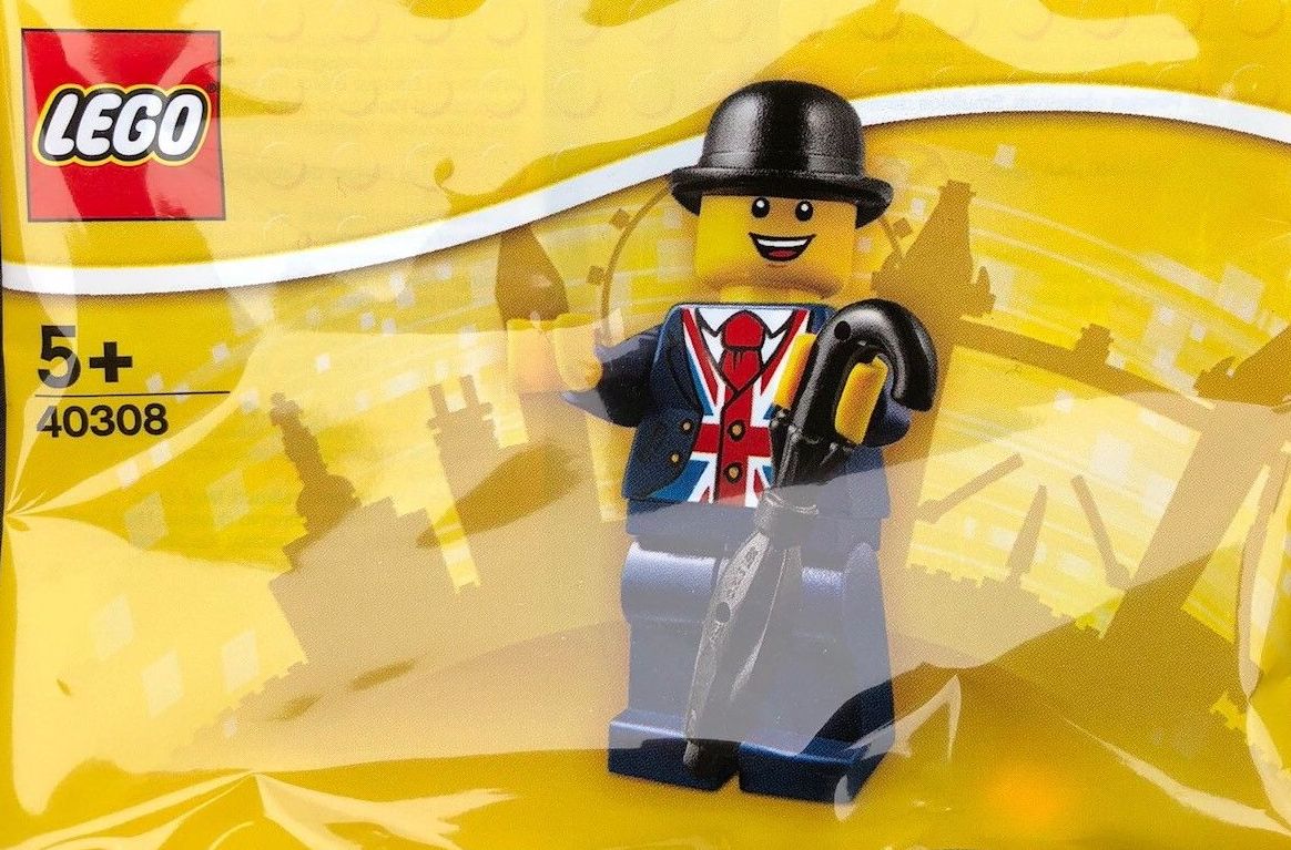 LEGO Lester Minifigure 40308 | Official LEGO Collectible Toy | Perfect for LEGO City Sets & Display Collections