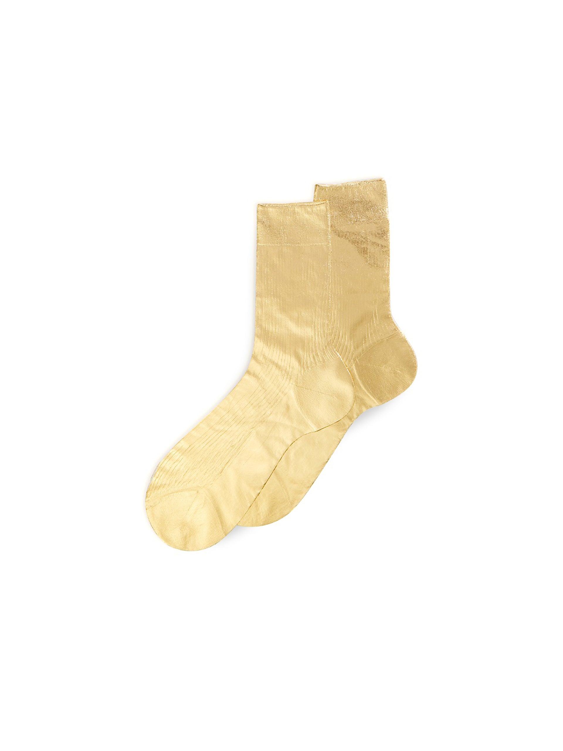 Maria La Rosa Ribbed Laminated Socks - Women's Fashion Knee-High Socks for Winter Warmth, Office Wear & Casual Outfits