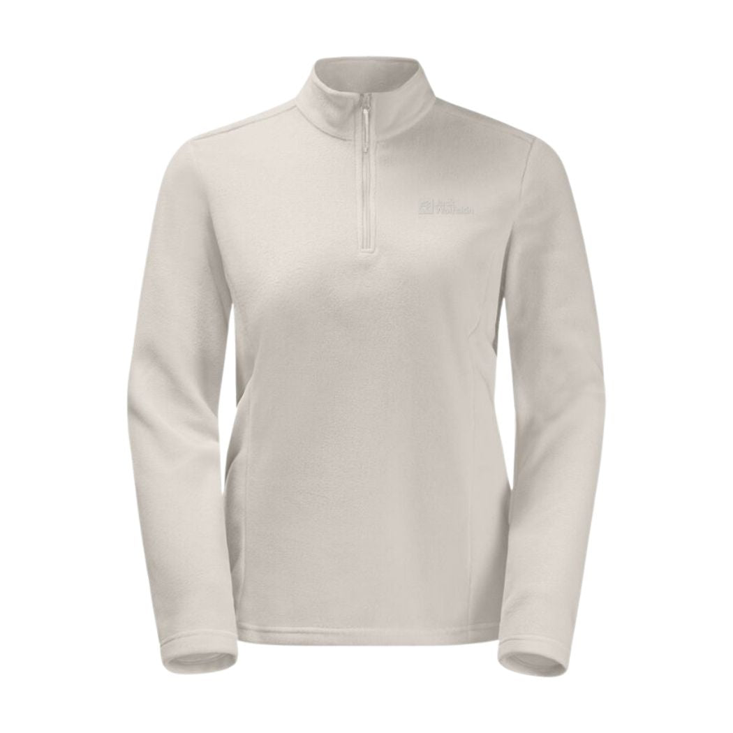 Jack Wolfskin Taunus HZ Women's Fleece Pullover - Soft Warm Winter Jacket for Hiking & Outdoor Activities