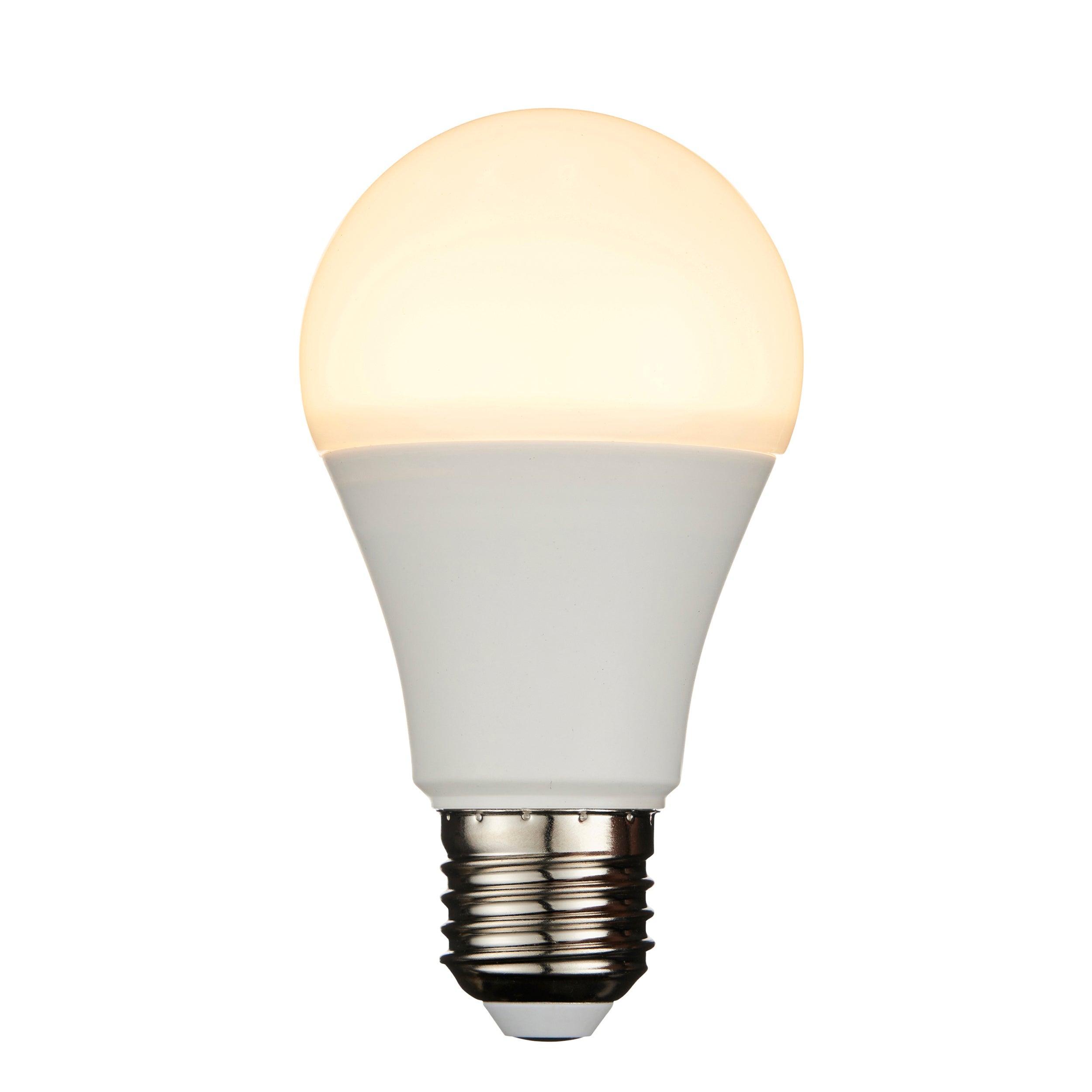Energy Efficient E27 Warm White LED Light Bulb 11W - GLS Shape, 60W Equivalent, Dimmable for Home, Office & Living Room Lighting